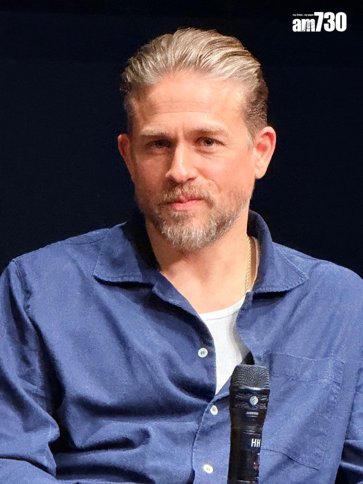 查理亨南直認望以變態角色Ed Gein為自己的演藝事業帶來新高峰。 (Lilly Lui攝)