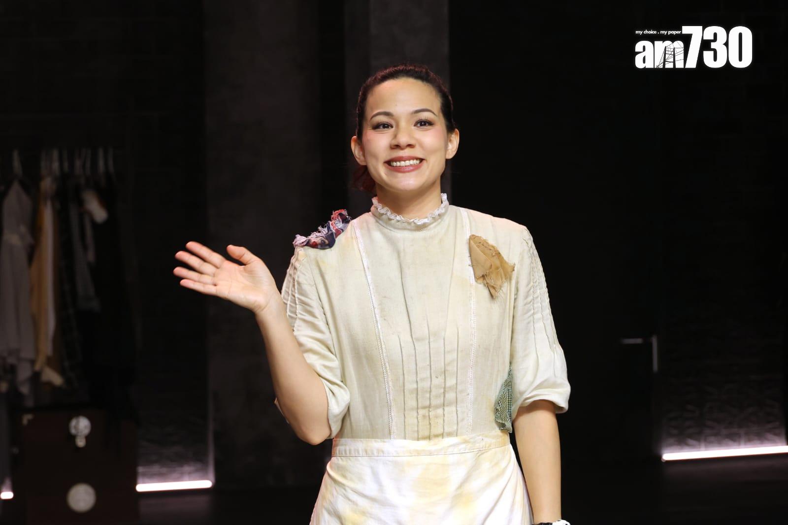 韋羅莎完成50場50場《笨蕉大劇場》,心情百感交集。(娛樂組攝)