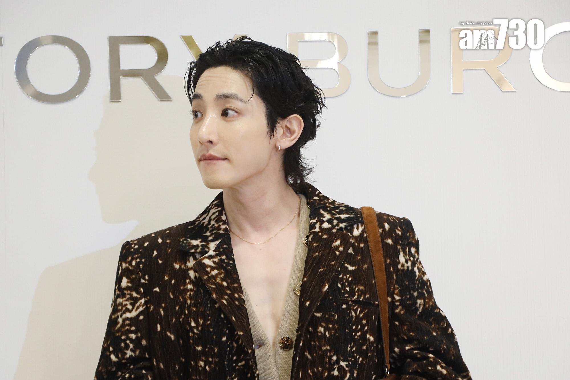 韓國男神李洙赫以廣東話跟香港fans打招呼。(娛樂組攝)