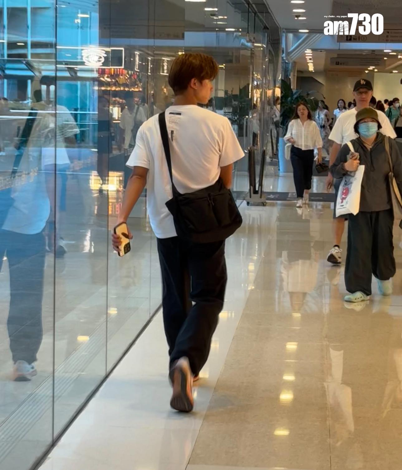 林銘夫日前現身中環IFC。