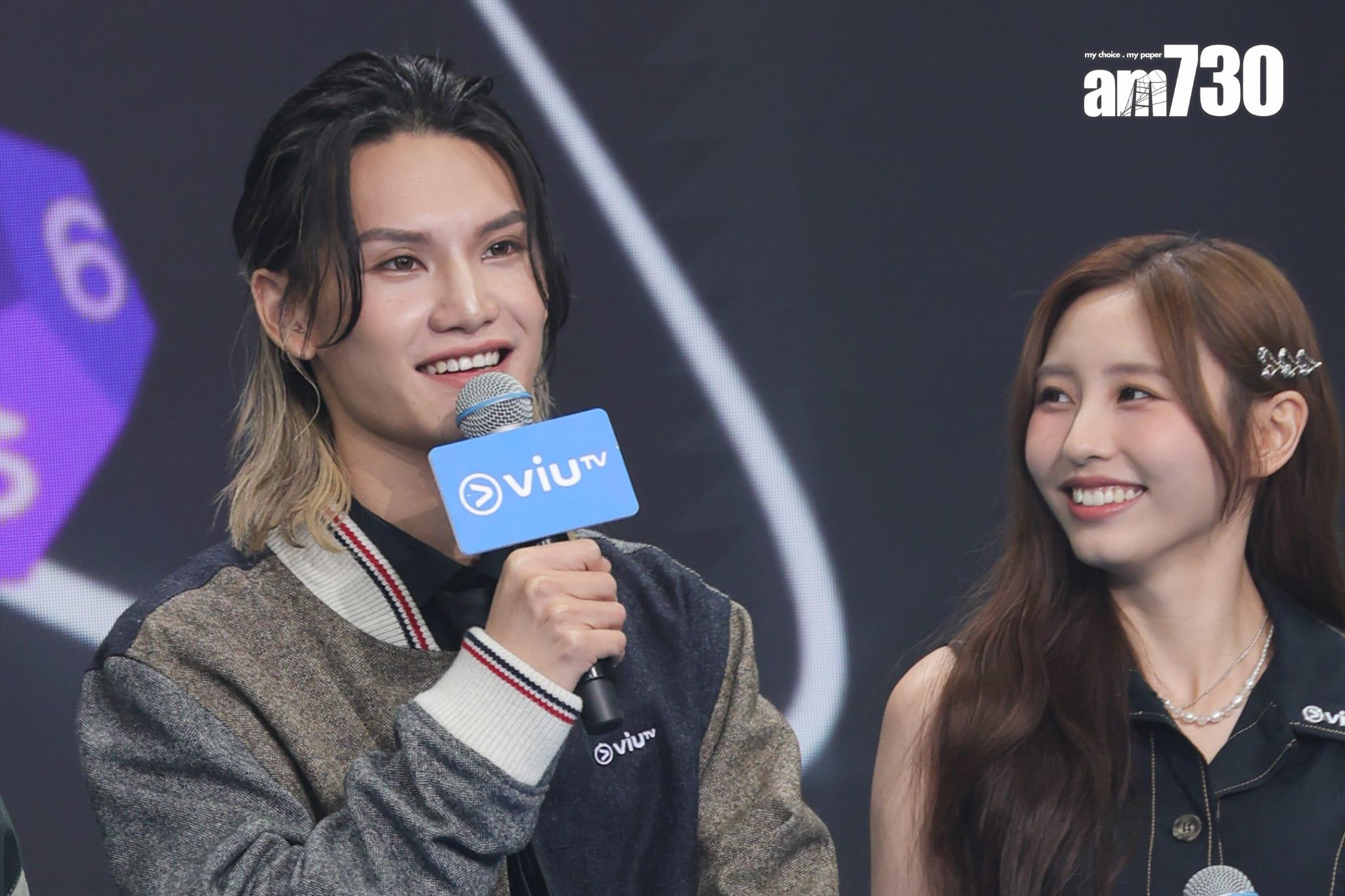 Jeremy與Ivy So在綜藝節目《 骰界 》合作,他自命是智慧與幸運型玩家。(吳康琦攝)