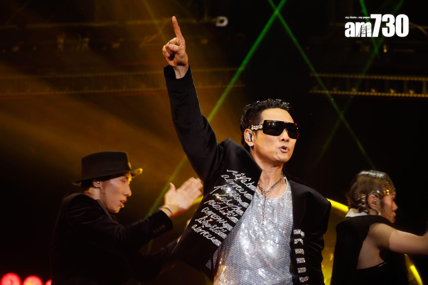 杜德偉(Alex)演唱會《GETUP 世界巡迴演唱會 - 香港站》尾場。(蘇文傑攝)