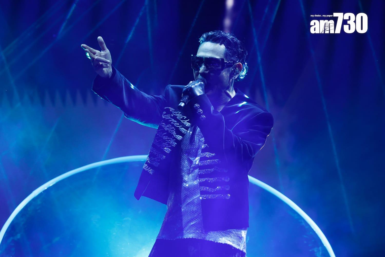 杜德偉(Alex)演唱會《GETUP 世界巡迴演唱會 - 香港站》尾場。(蘇文傑攝)