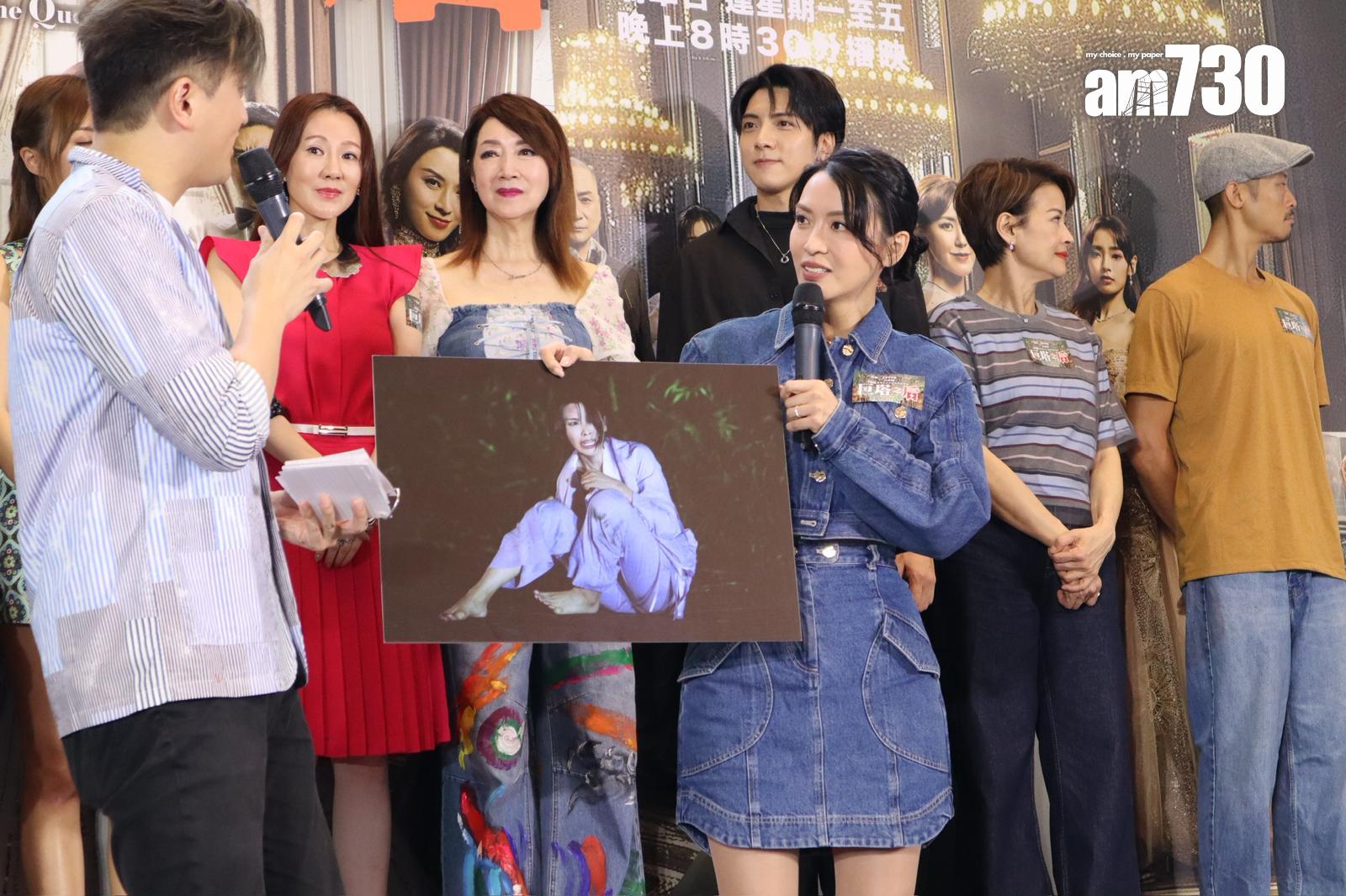 陳煒今日(12日)出席新劇《巨塔之后》宣傳。(娛樂組攝)