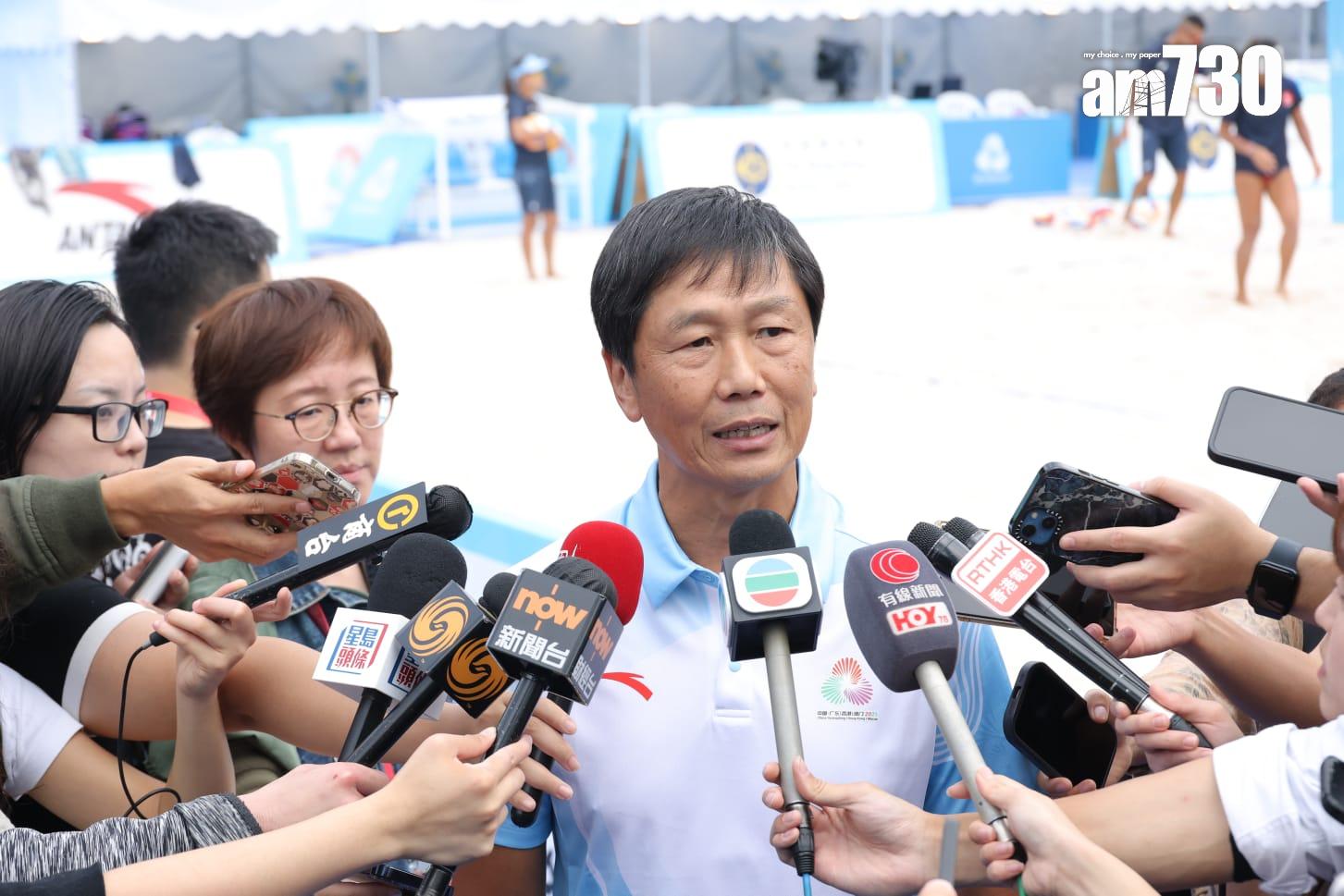 楊德強相信氣氛會更好。(林俊源攝)