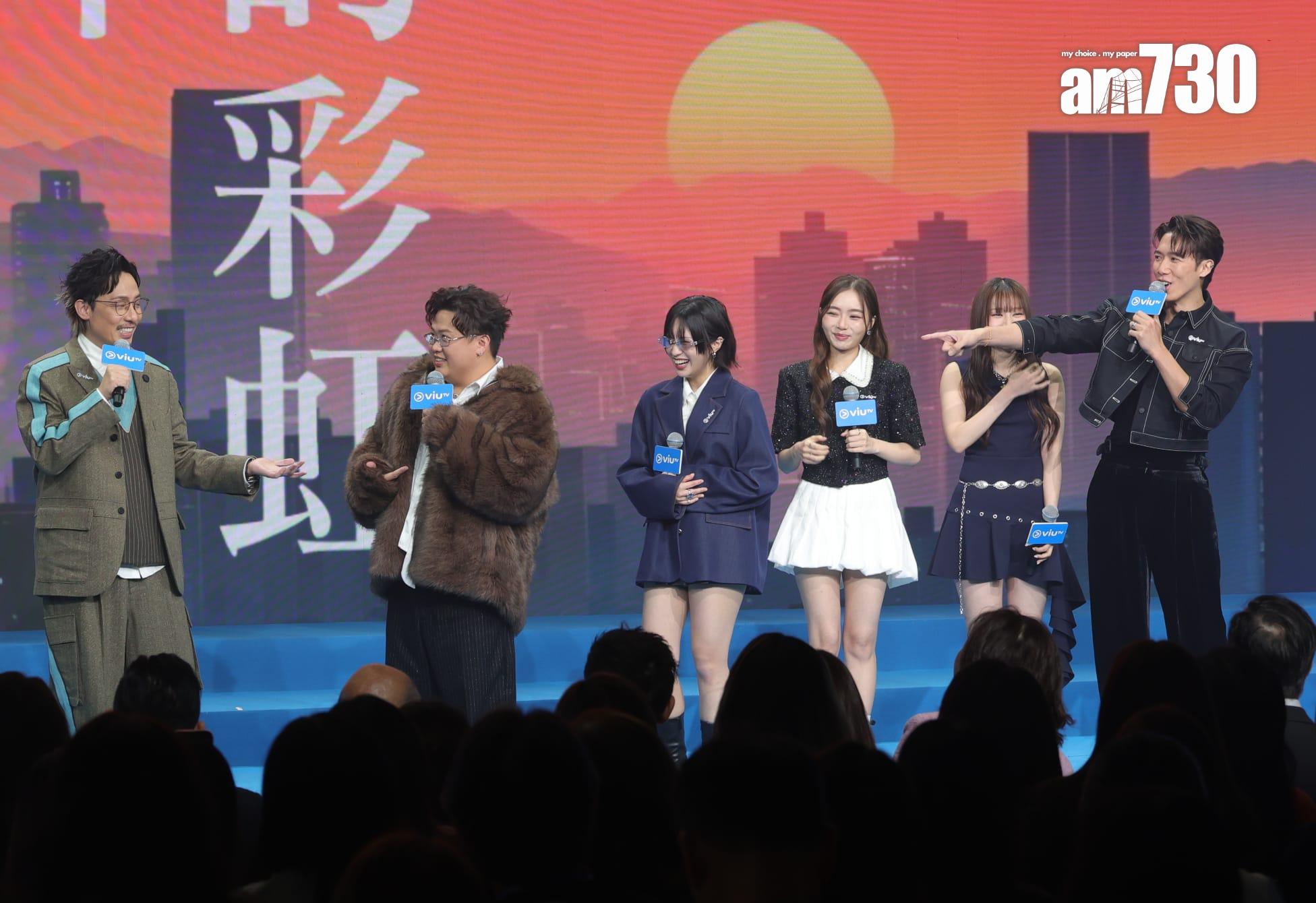 肥仔在劇集《日落下的彩虹》,與強尼演兄弟,上演爭產情節。(吳康琦攝)