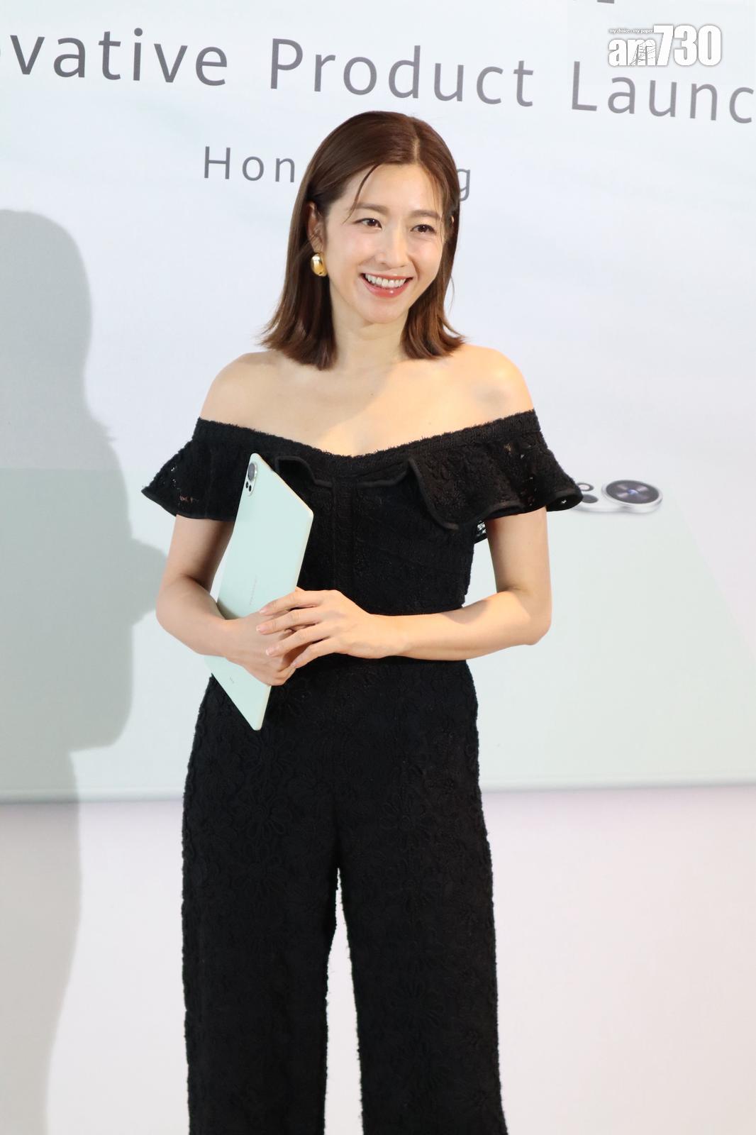 陳自瑤(Yoyo) 透露女兒有看過她以前年輕的照片。(娛樂組攝)