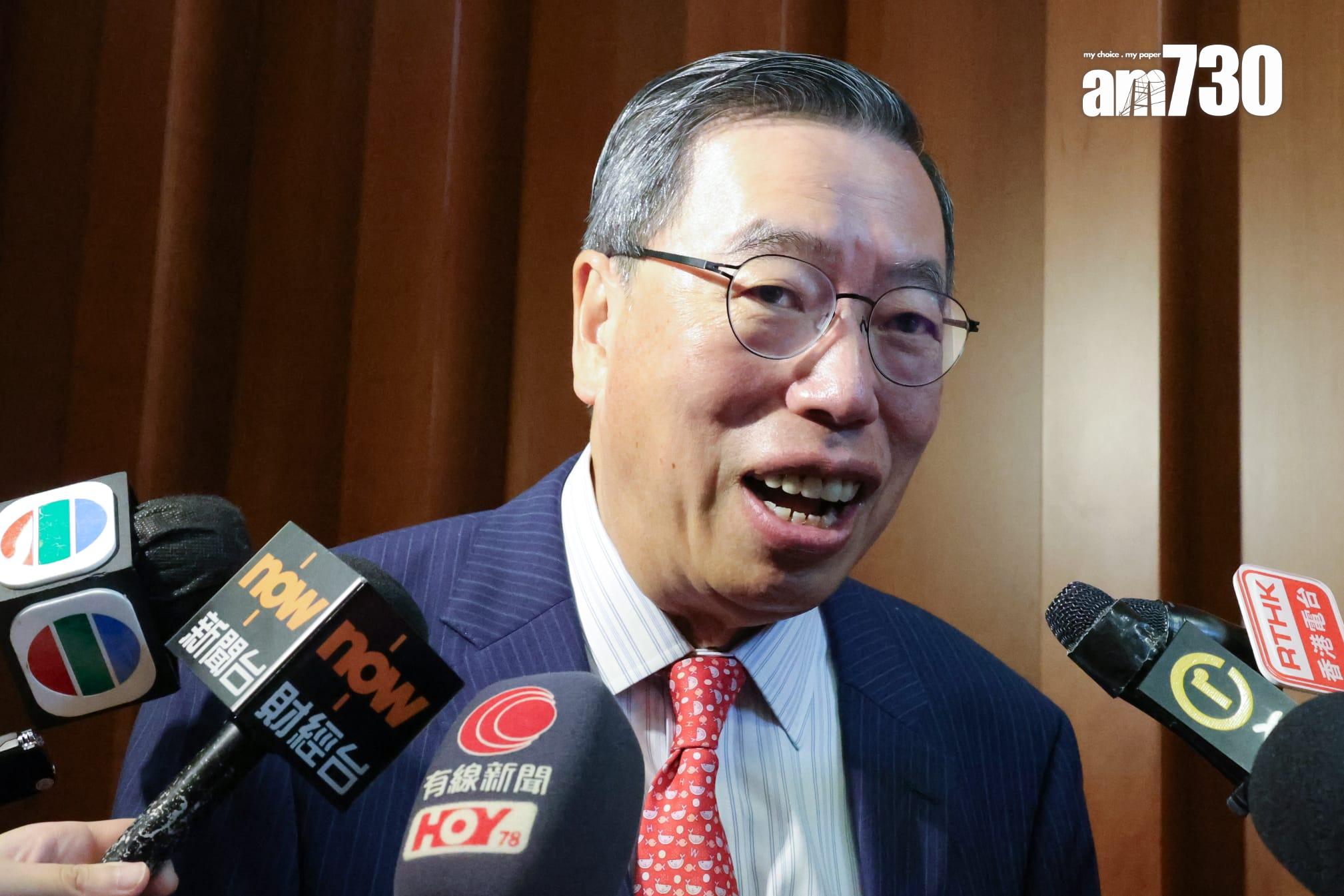 梁君彥說已74歲,認為是時候不再擔任議員 (吳康琦攝)