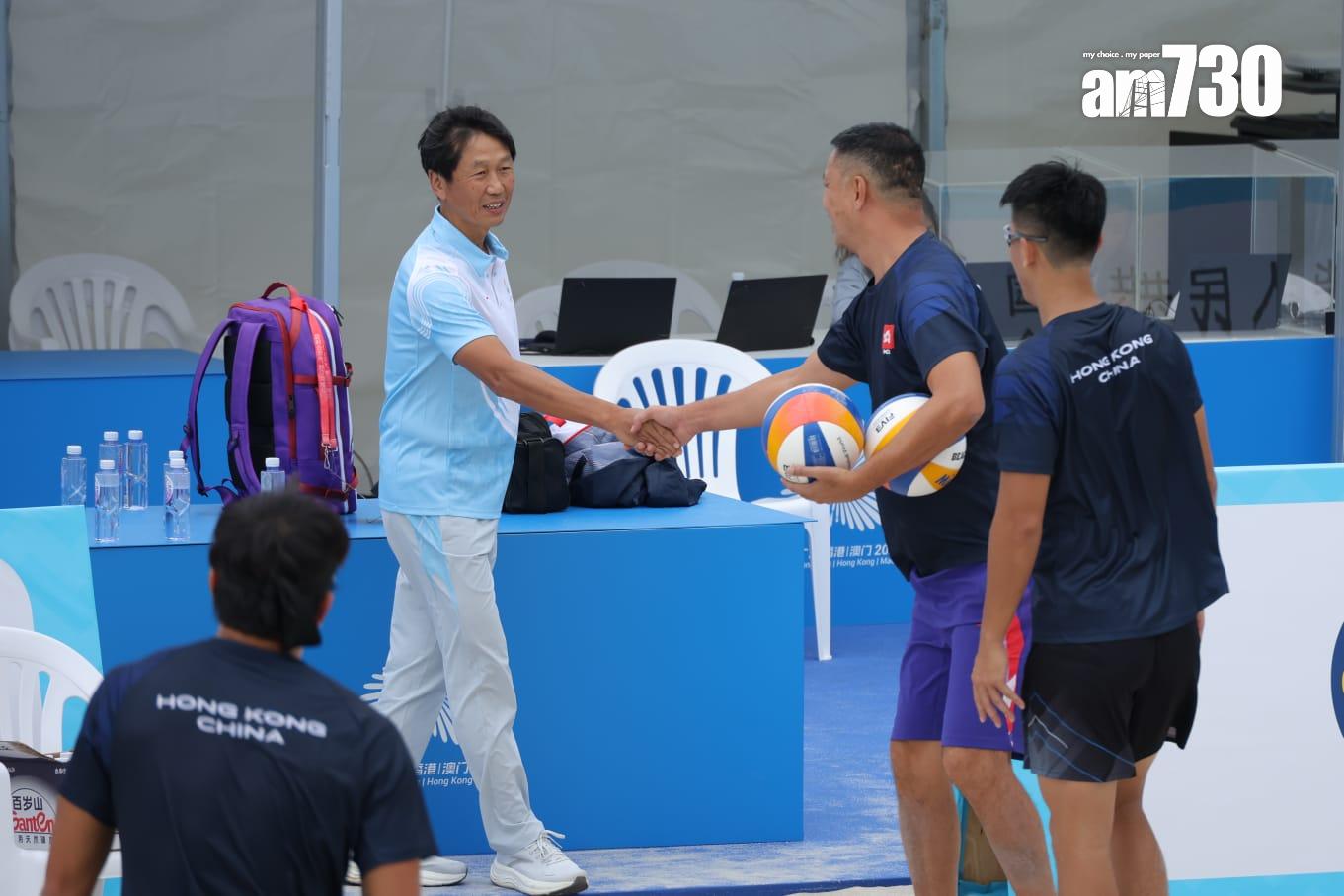 楊德強相信氣氛會更好。(林俊源攝)