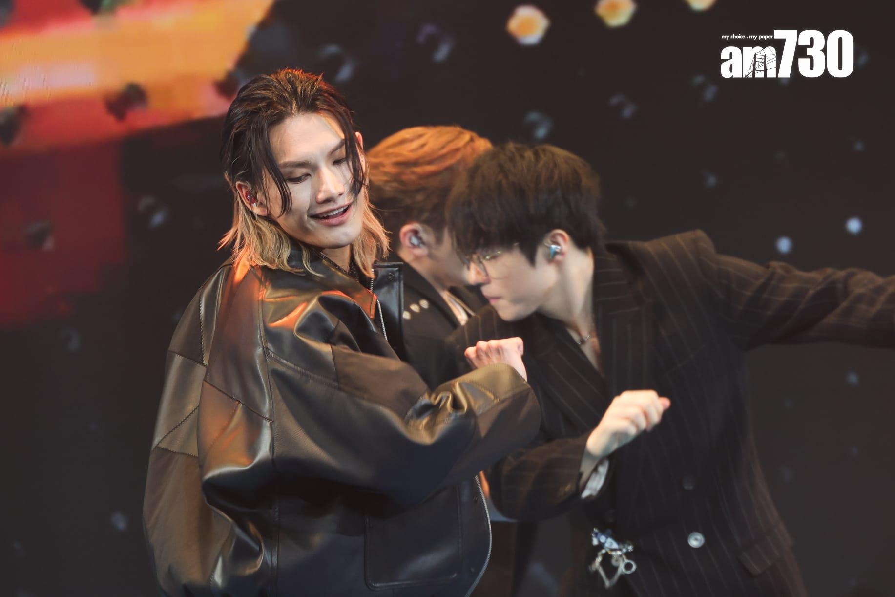 MIRROR跳唱《Day 0》及《BOSS》。(吳康琦攝)