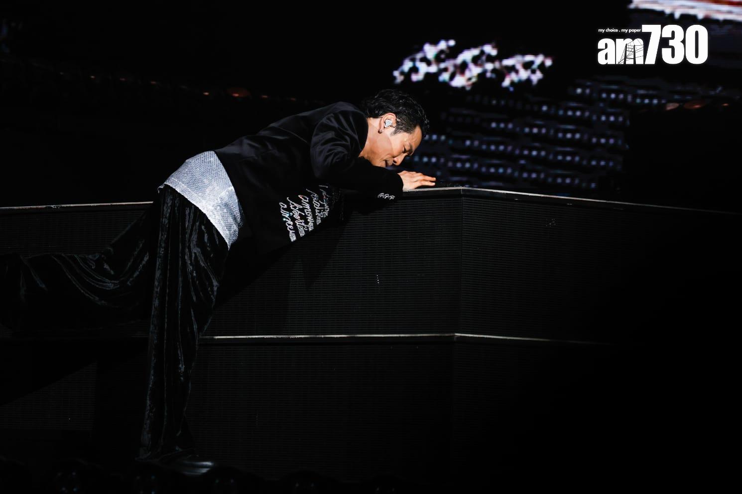 杜德偉(Alex)演唱會《GETUP 世界巡迴演唱會 - 香港站》尾場。(蘇文傑攝)