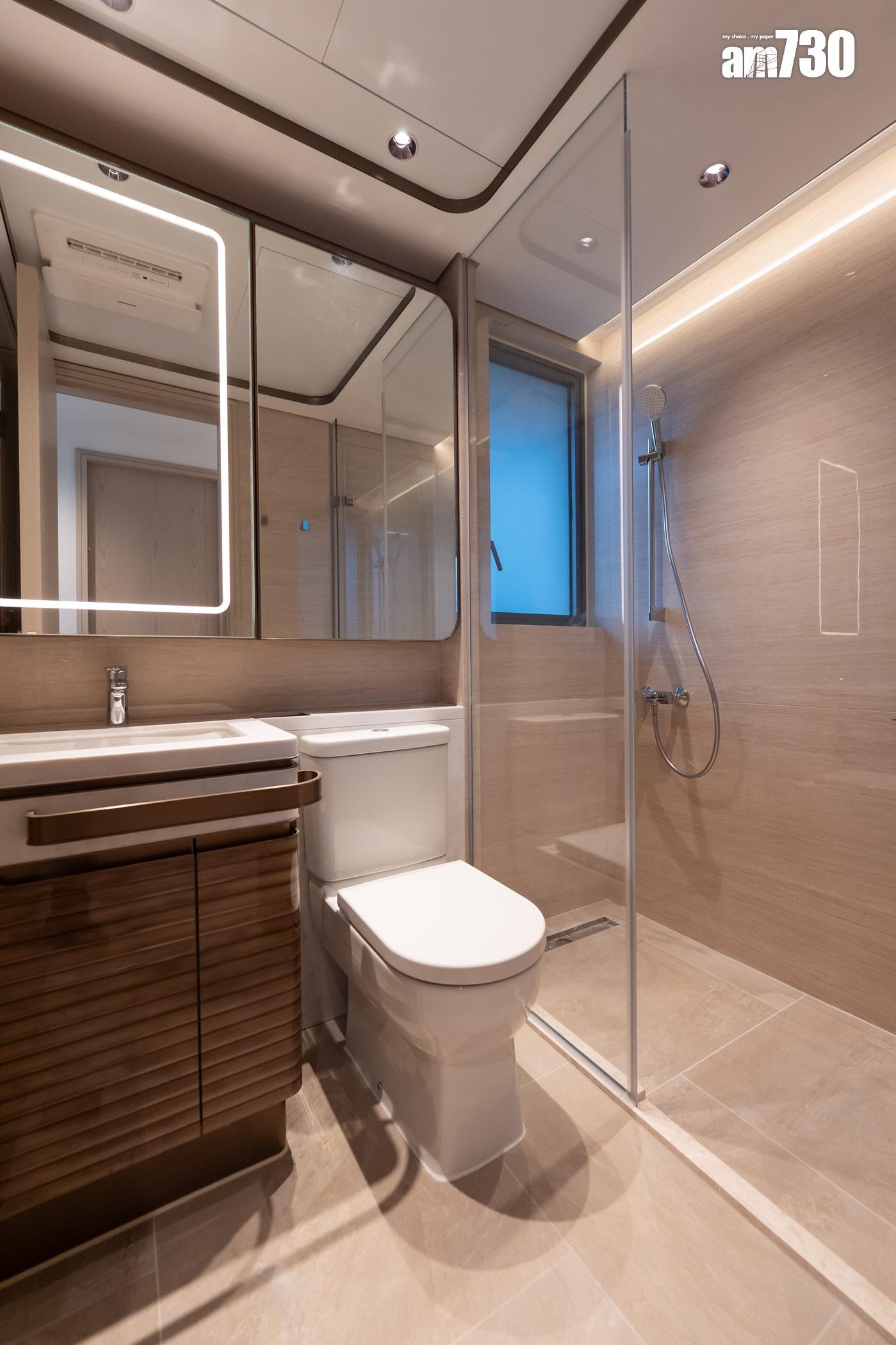 黃金海灣.珀岸示範單位|900呎現樓三房梗廚戶 廳房同享海景(多圖)|屯門新盤