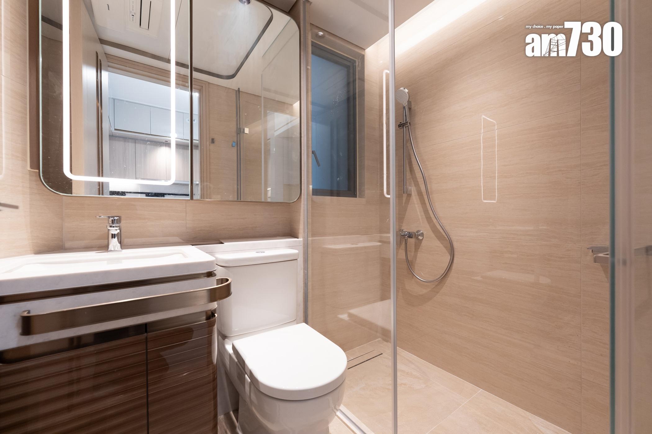 黃金海灣.珀岸示範單位|450呎及531呎現樓兩房同時睇!(多圖)|屯門新盤