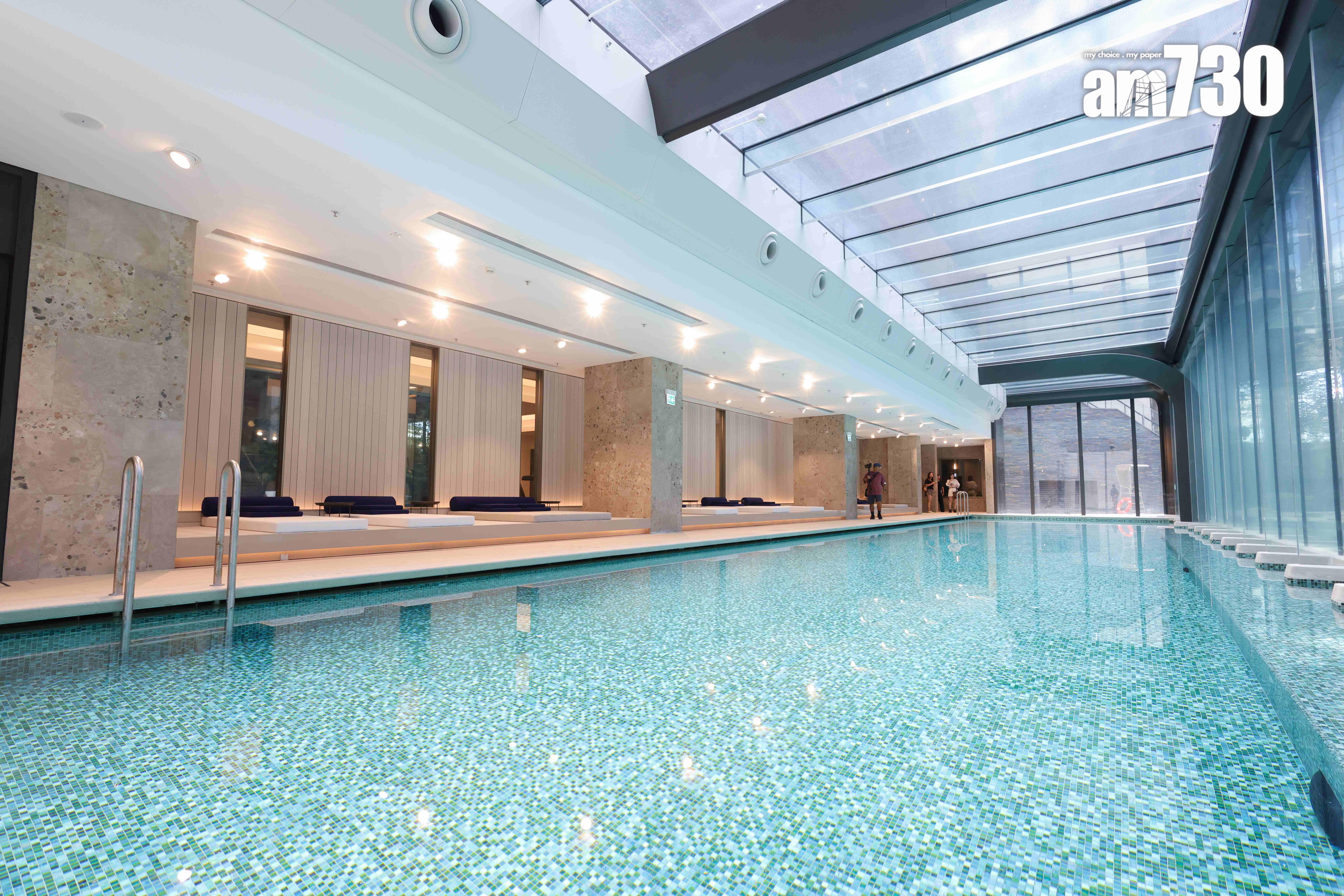 柏蔚森園林會所佔地逾7.6萬呎 五大主題區動靜皆宜(多圖有片)|啟德新盤