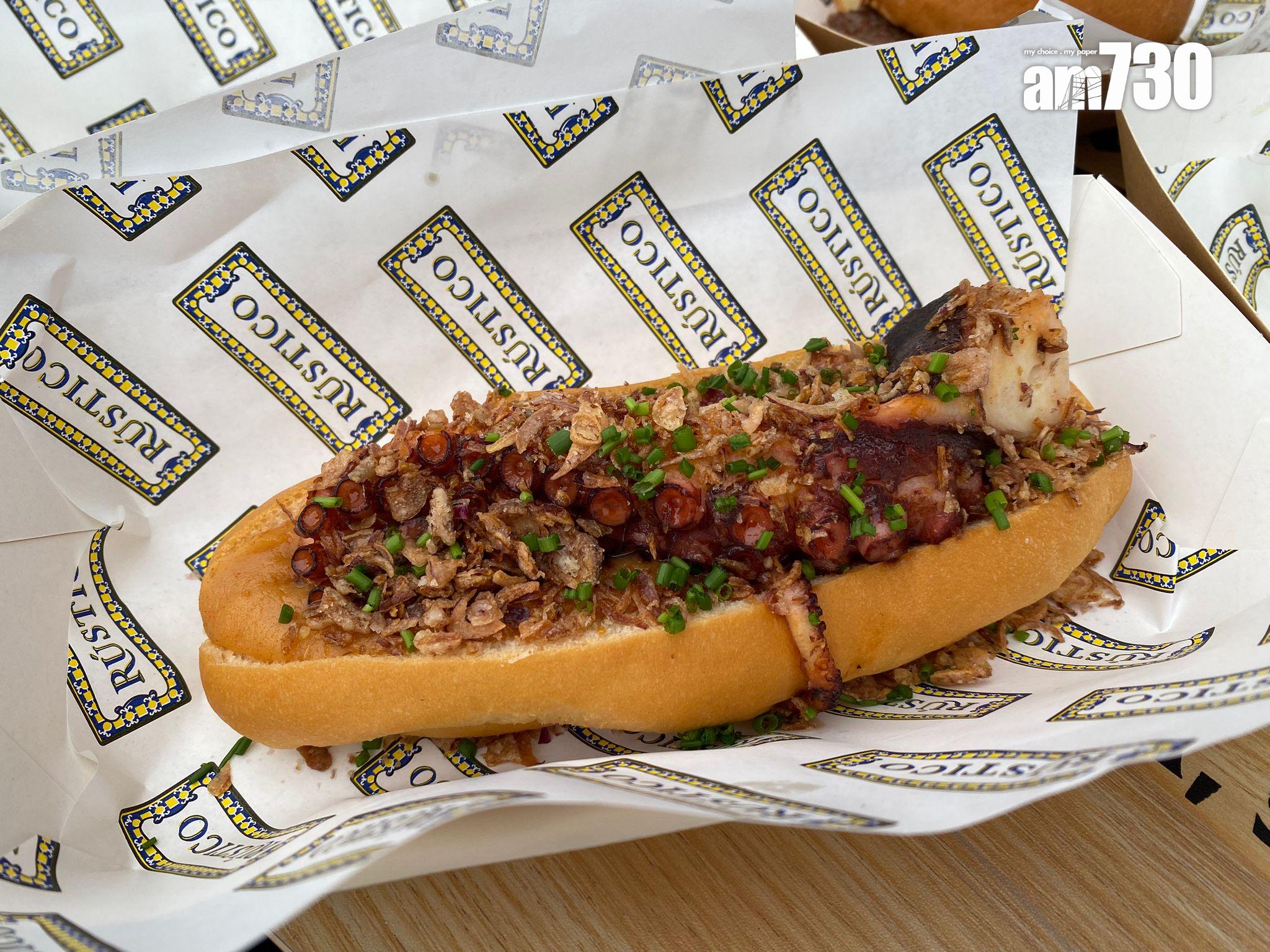 西班牙餐廳RUSTICO:西班牙八爪魚熱狗