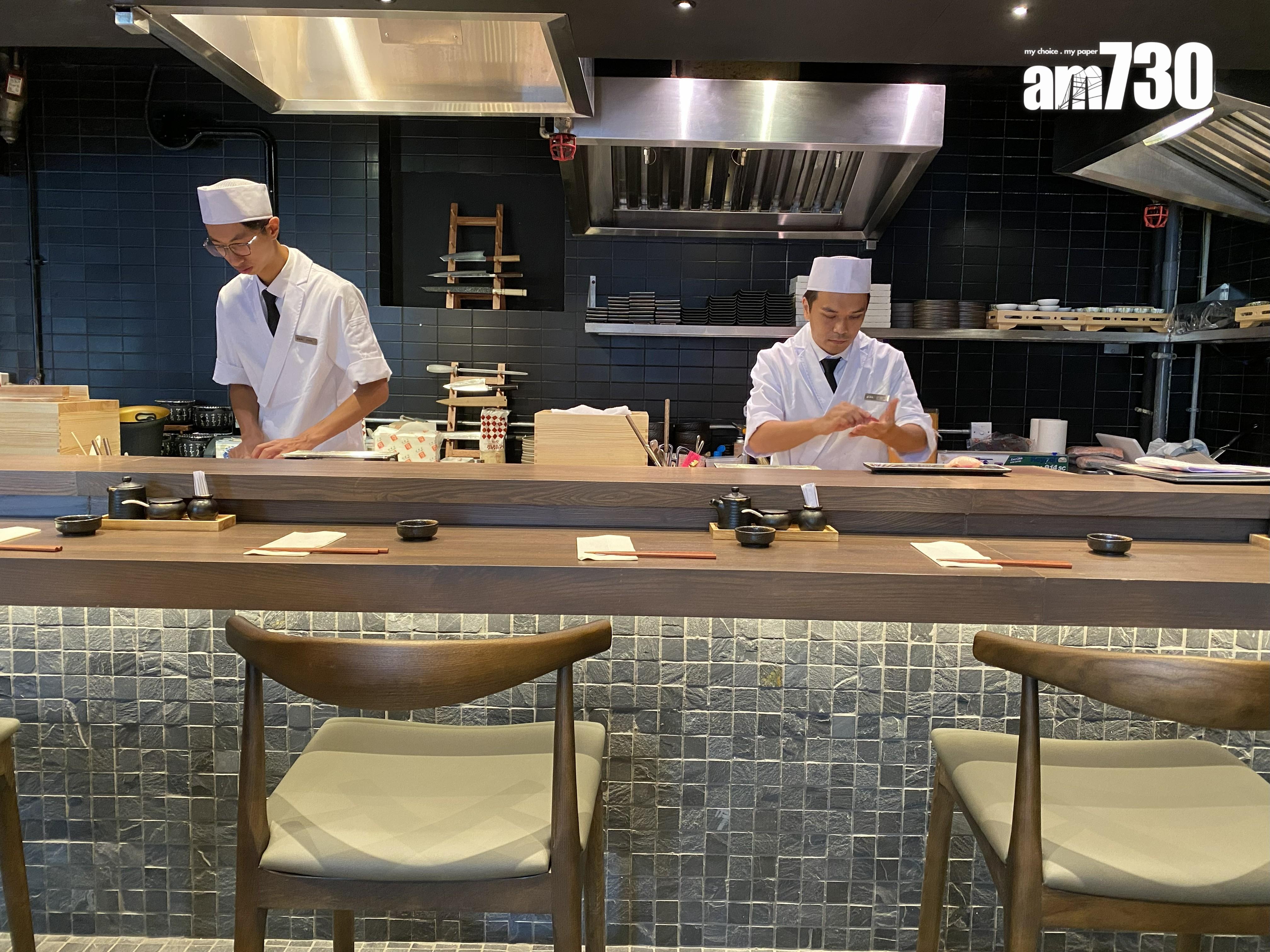 海遊膳設有壽司吧枱及散座。