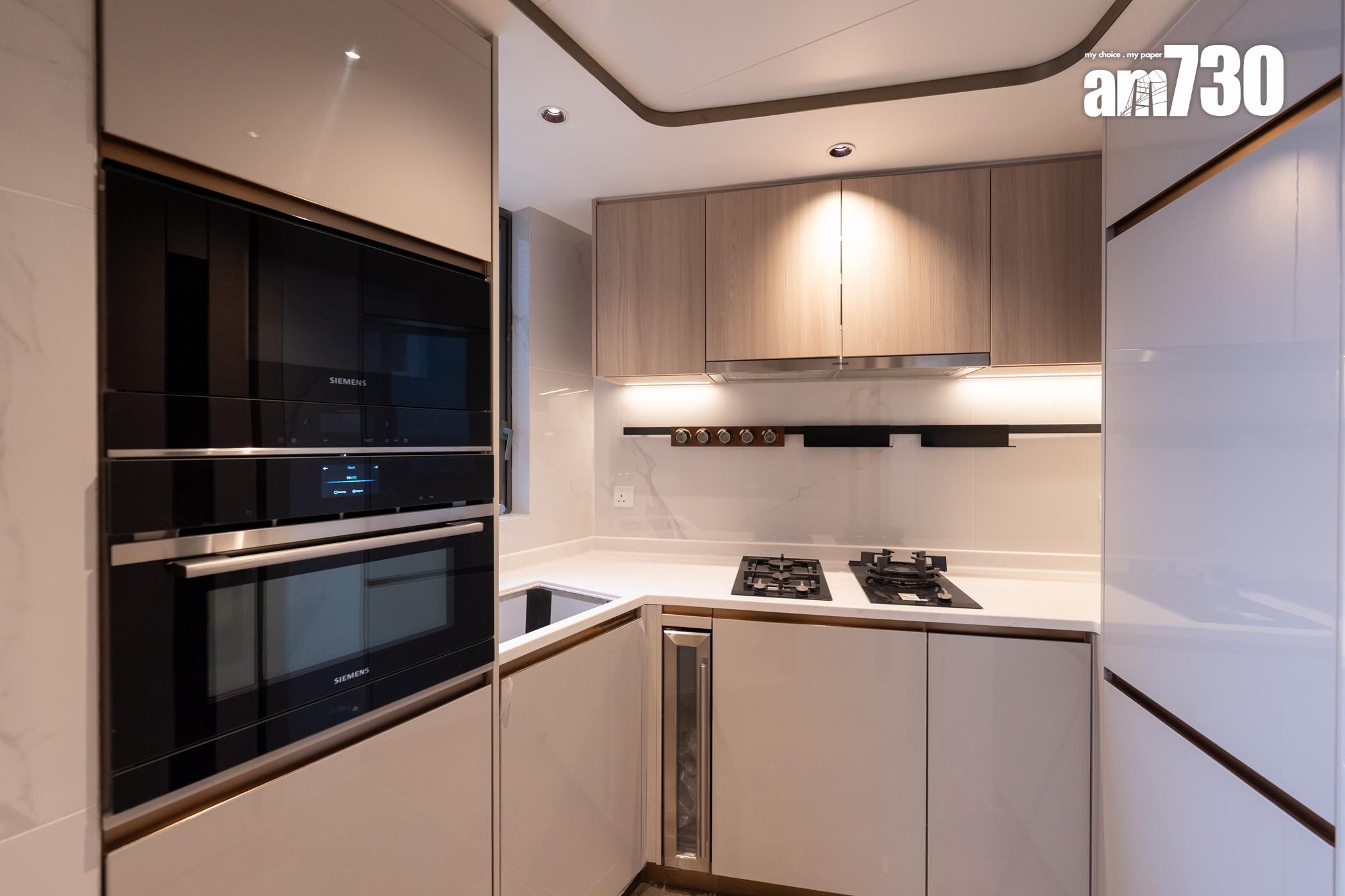 黃金海灣.珀岸示範單位|900呎現樓三房梗廚戶 廳房同享海景(多圖)|屯門新盤