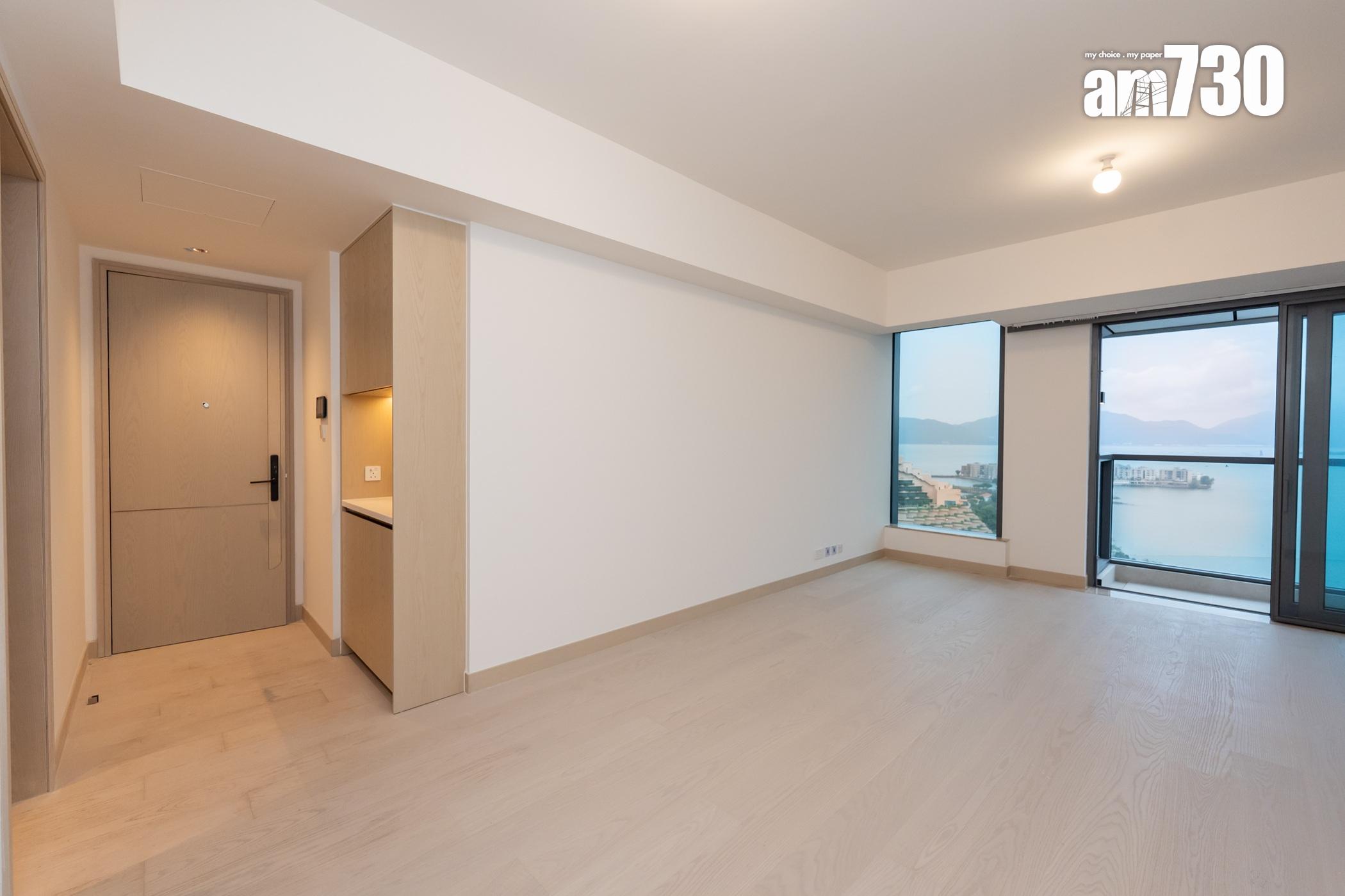 黃金海灣.珀岸示範單位|900呎現樓三房梗廚戶 廳房同享海景(多圖)|屯門新盤