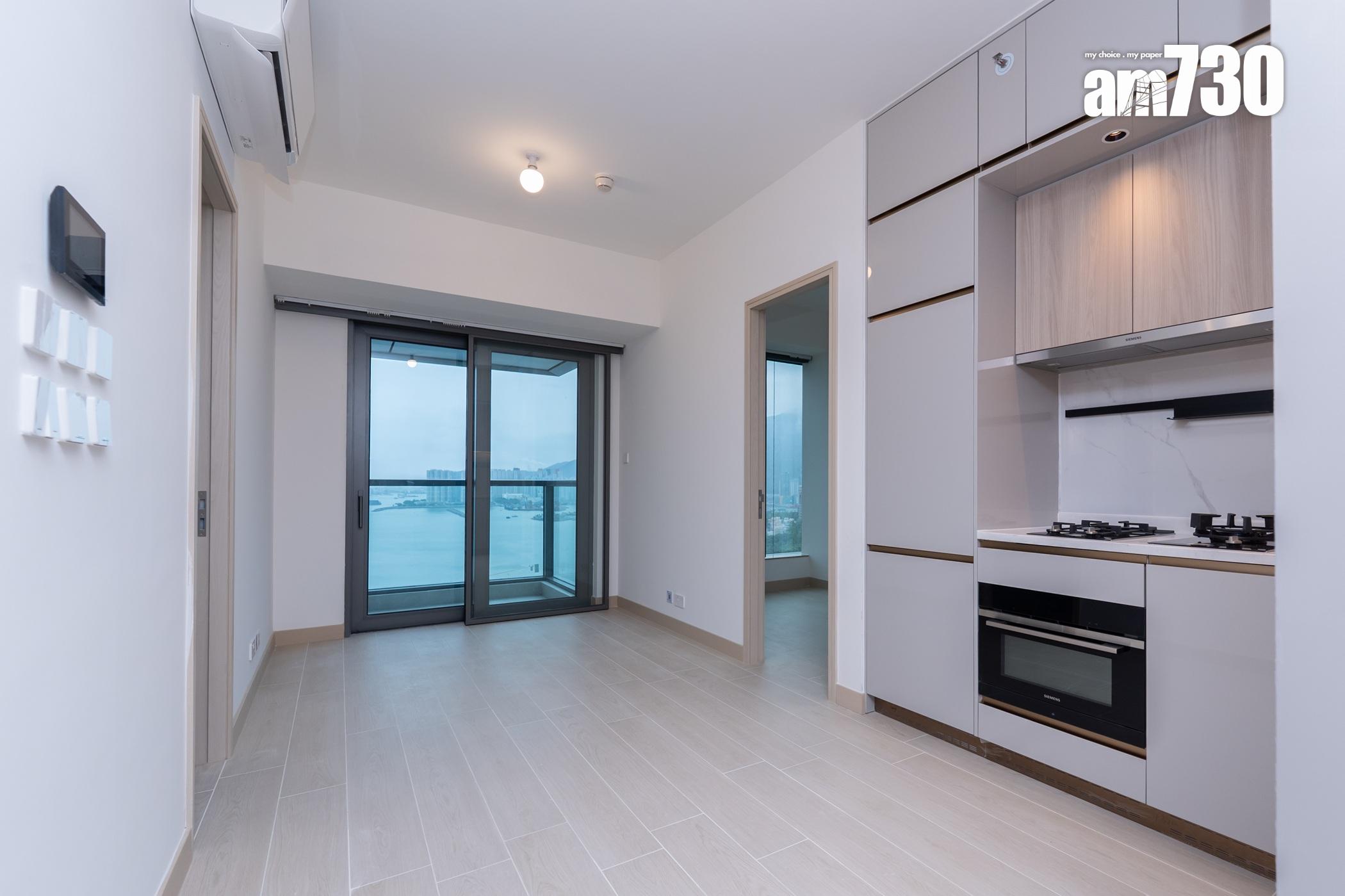 黃金海灣.珀岸示範單位|450呎及531呎現樓兩房同時睇!(多圖)|屯門新盤