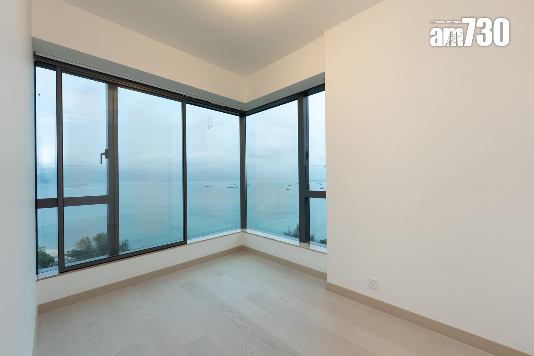 黃金海灣.珀岸示範單位|900呎現樓三房梗廚戶 廳房同享海景(多圖)|屯門新盤