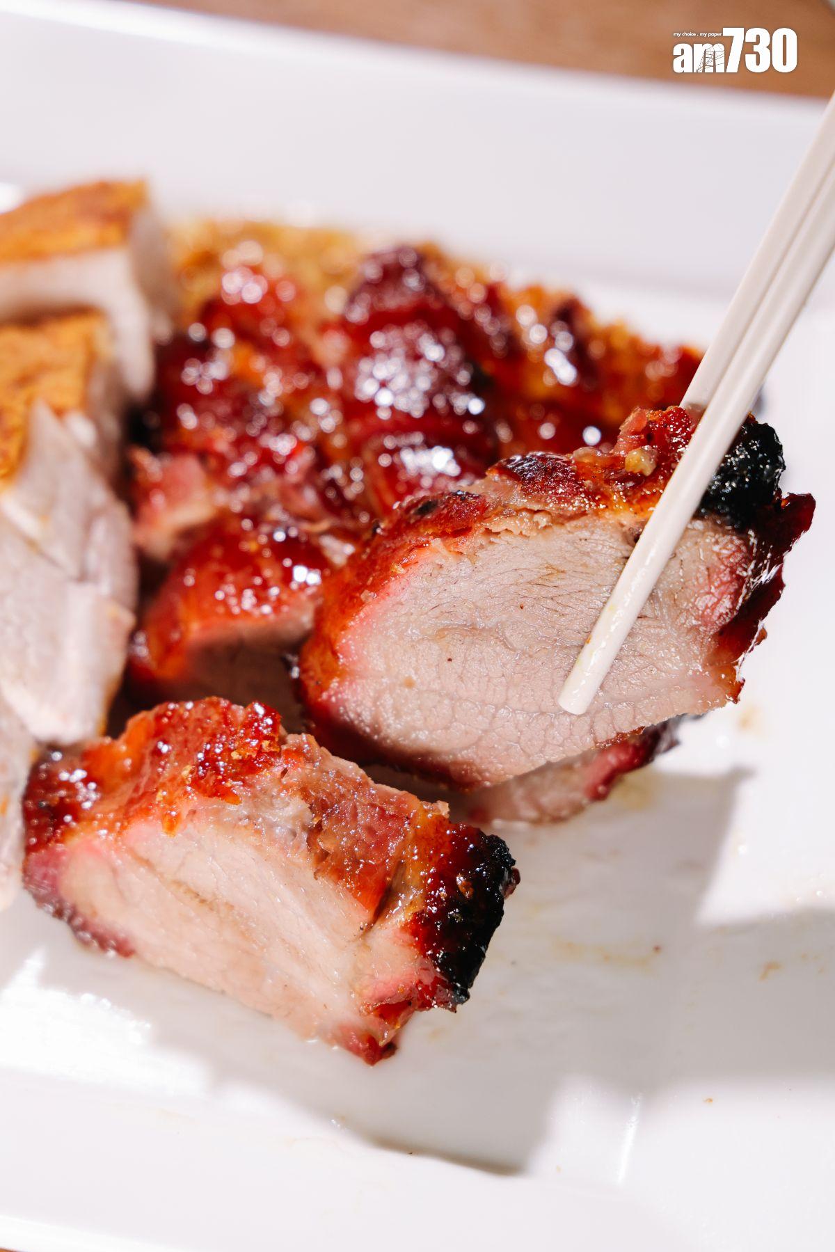 叉燒拼燒腩仔$188(吳康琦攝)