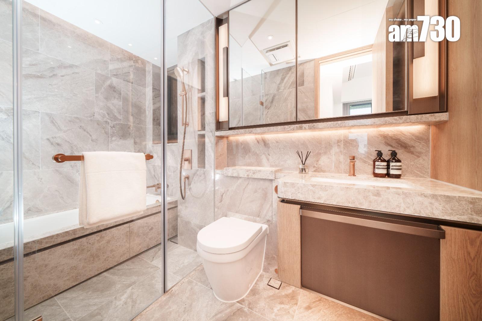 瑜一.天海示範單位|957呎三房戶連傢俬 自然綠境主題 (多圖)|何文田新盤