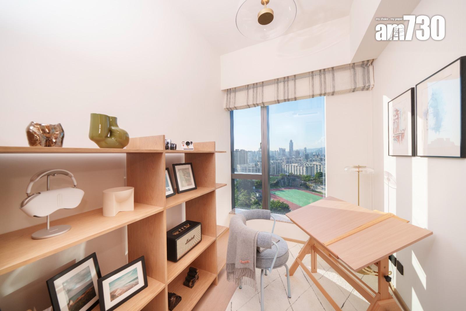 瑜一.天海示範單位|957呎三房戶連傢俬 自然綠境主題 (多圖)|何文田新盤