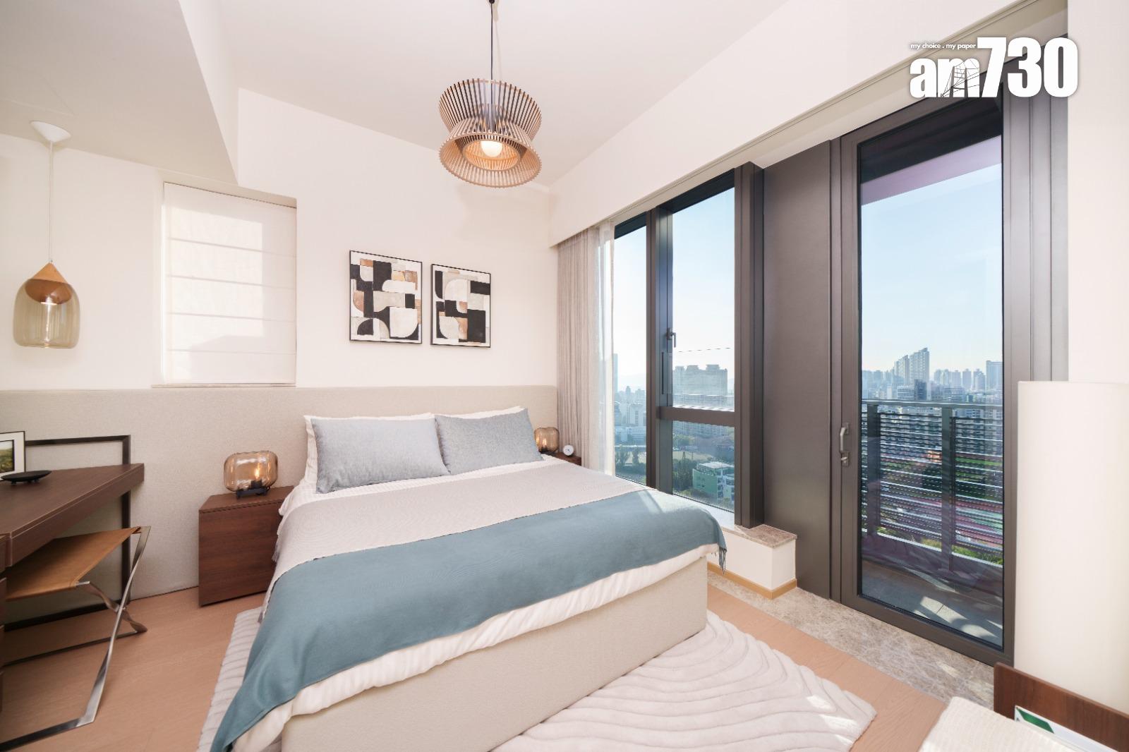 瑜一.天海示範單位|957呎三房戶連傢俬 自然綠境主題 (多圖)|何文田新盤