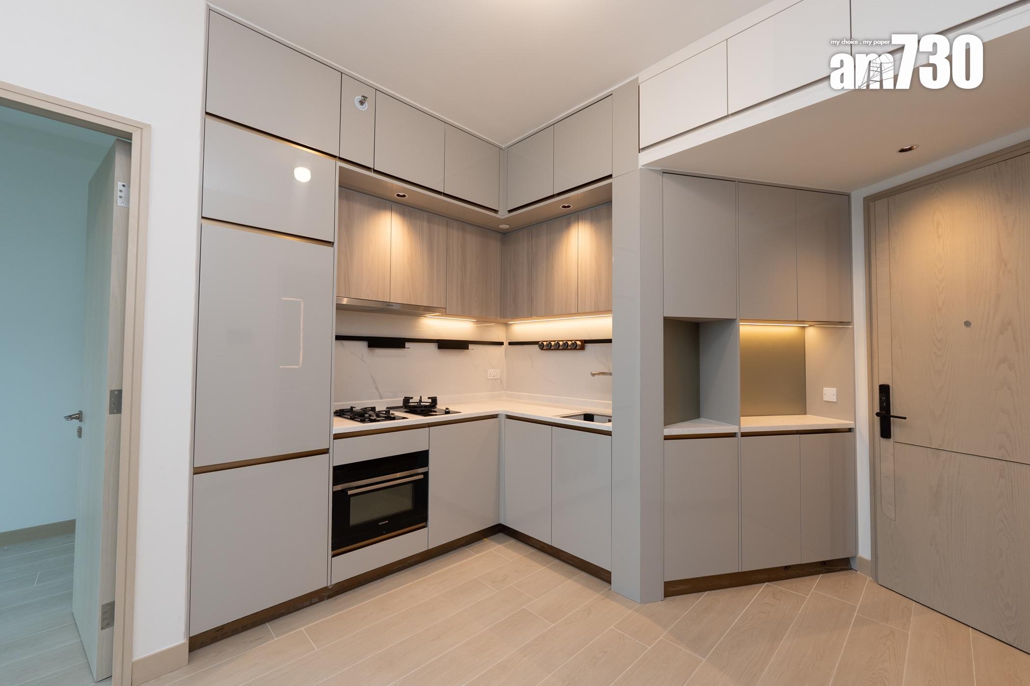 黃金海灣.珀岸示範單位|450呎及531呎現樓兩房同時睇!(多圖)|屯門新盤