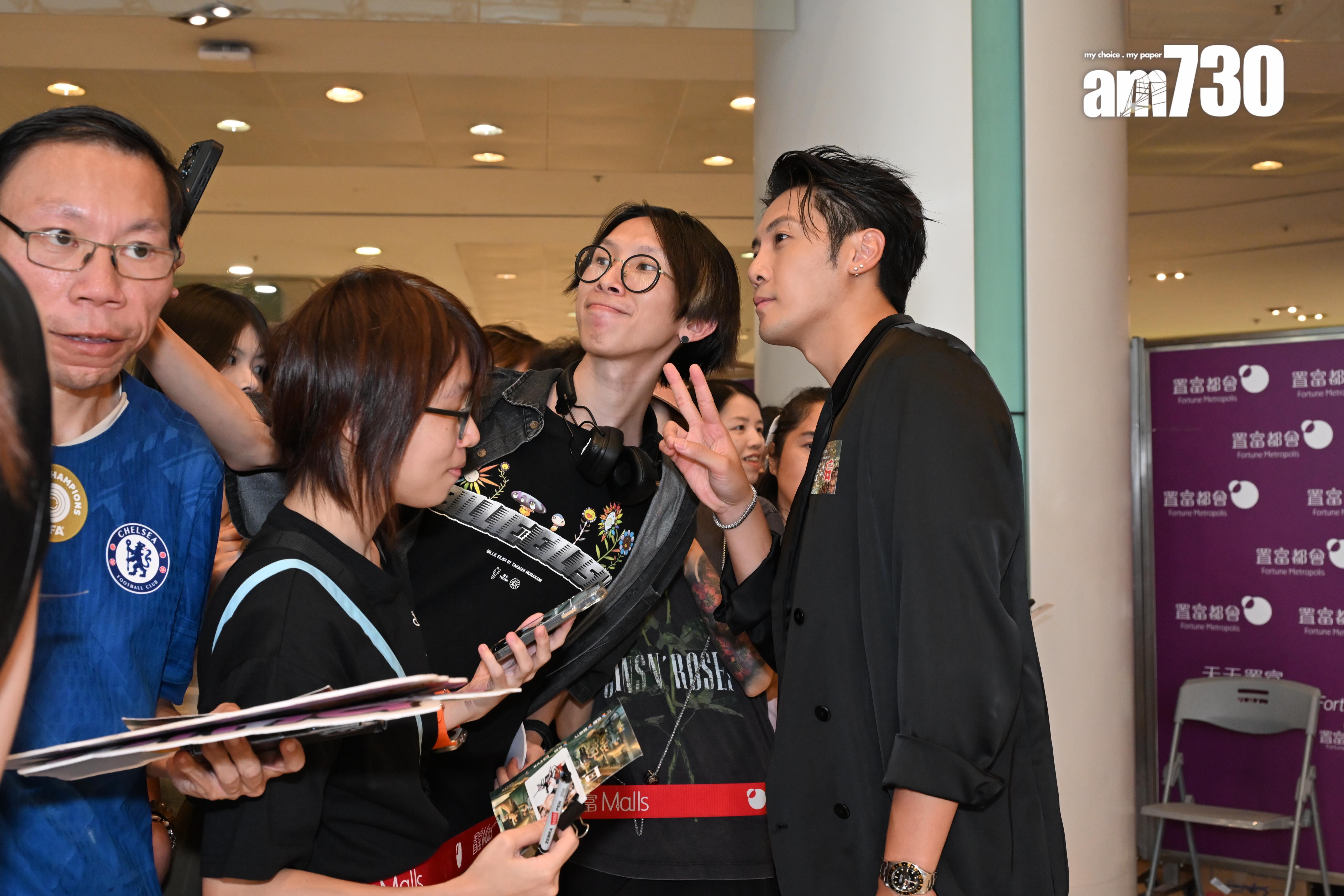 葉泓聲每次都有出席宣傳。(娛樂組攝)