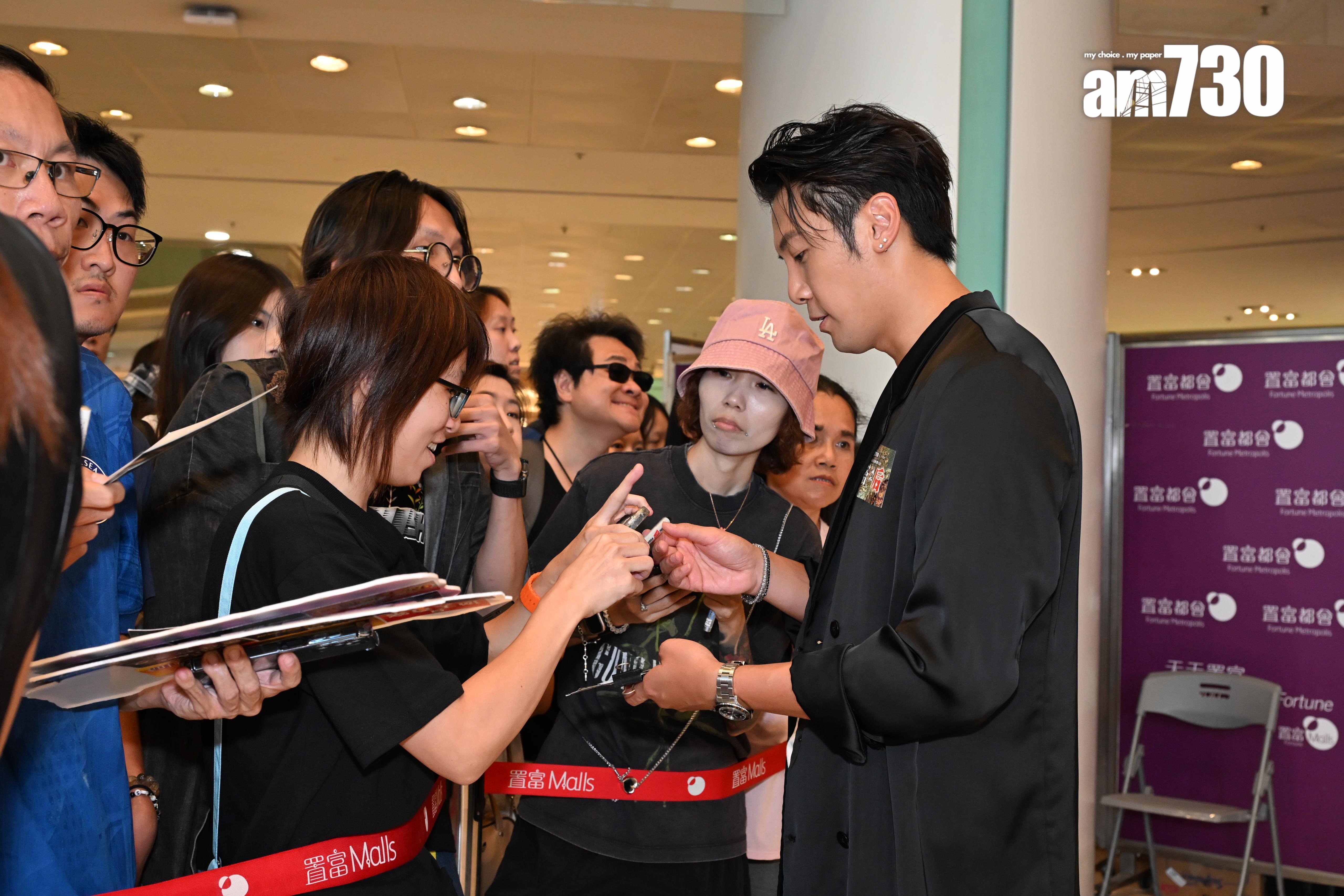 葉泓聲每次都有出席宣傳。(娛樂組攝)