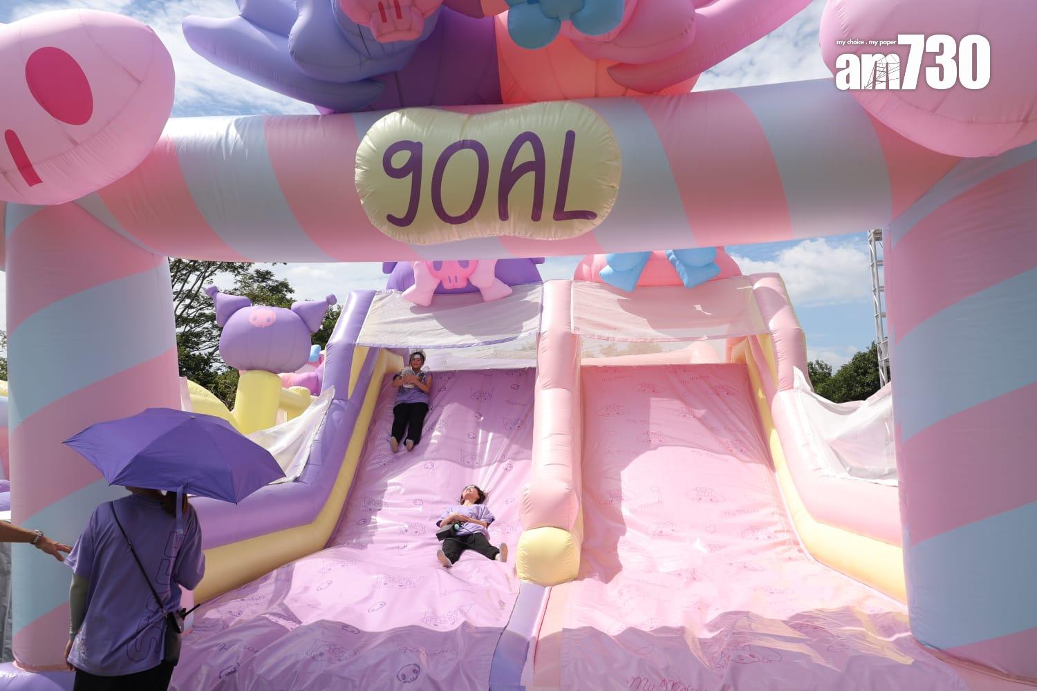 超長滑梯。(林俊源攝)