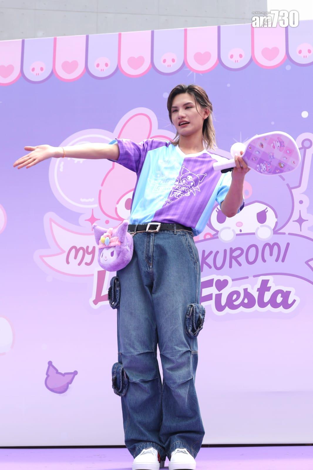 Jeremy與Anson Lo一齊出席活動。(林俊源攝)