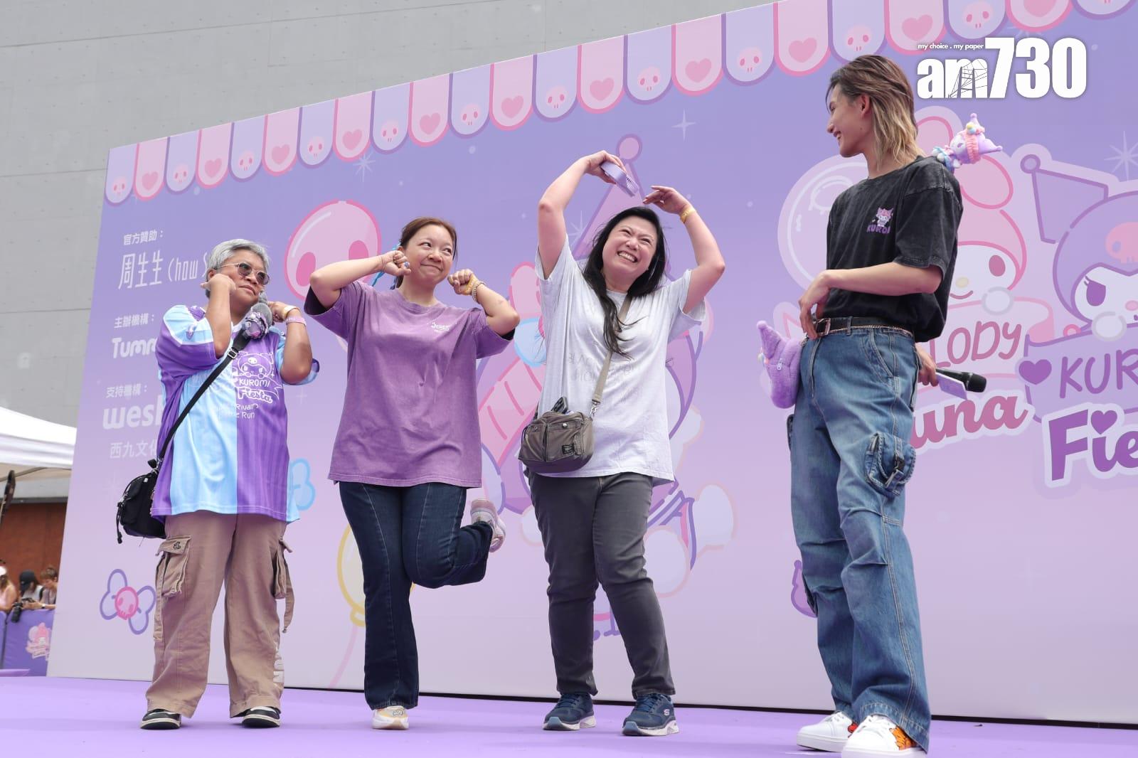 Jeremy與Anson Lo一齊出席活動。(林俊源攝)