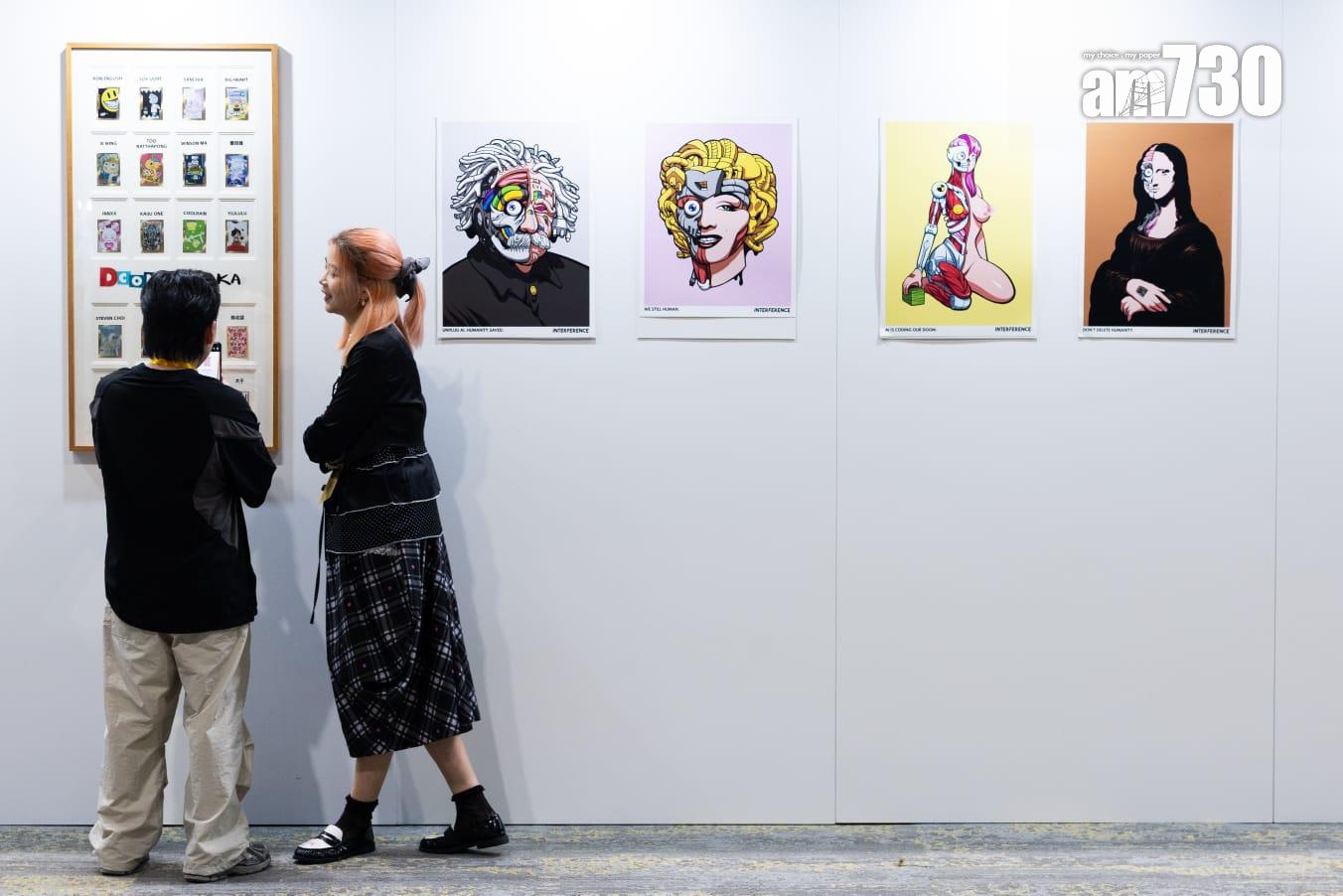 DesignerCo香港站亞博館開鑼 匯聚逾百人氣IP 「香港館」展示香港玩具史 (蘇文傑攝)