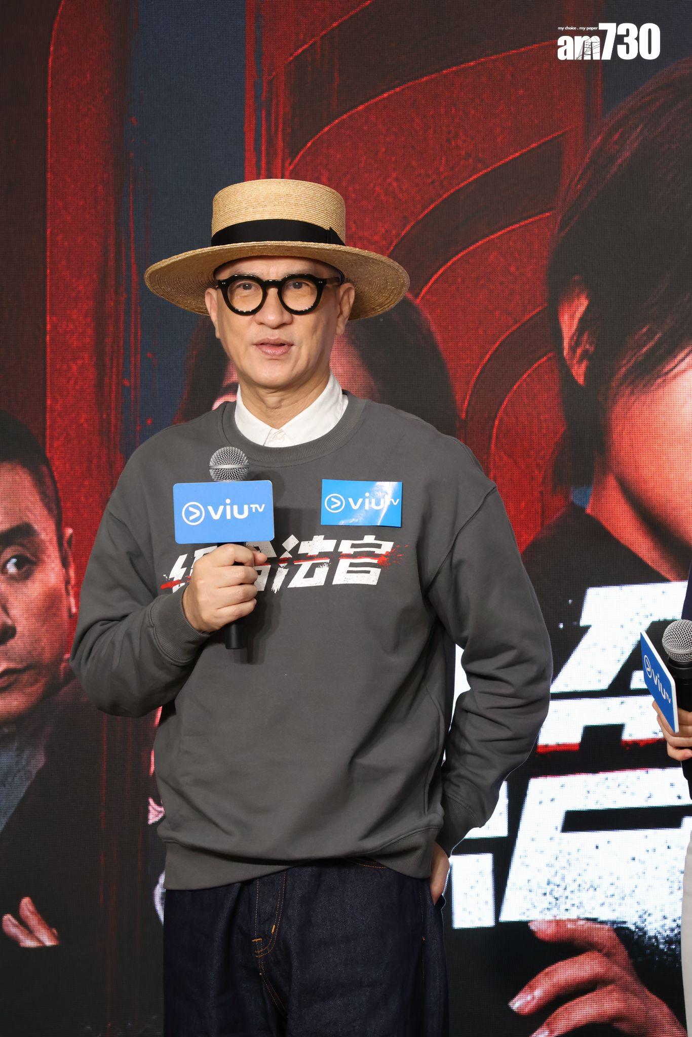 張家輝對新劇很有信心。(娛樂組攝)