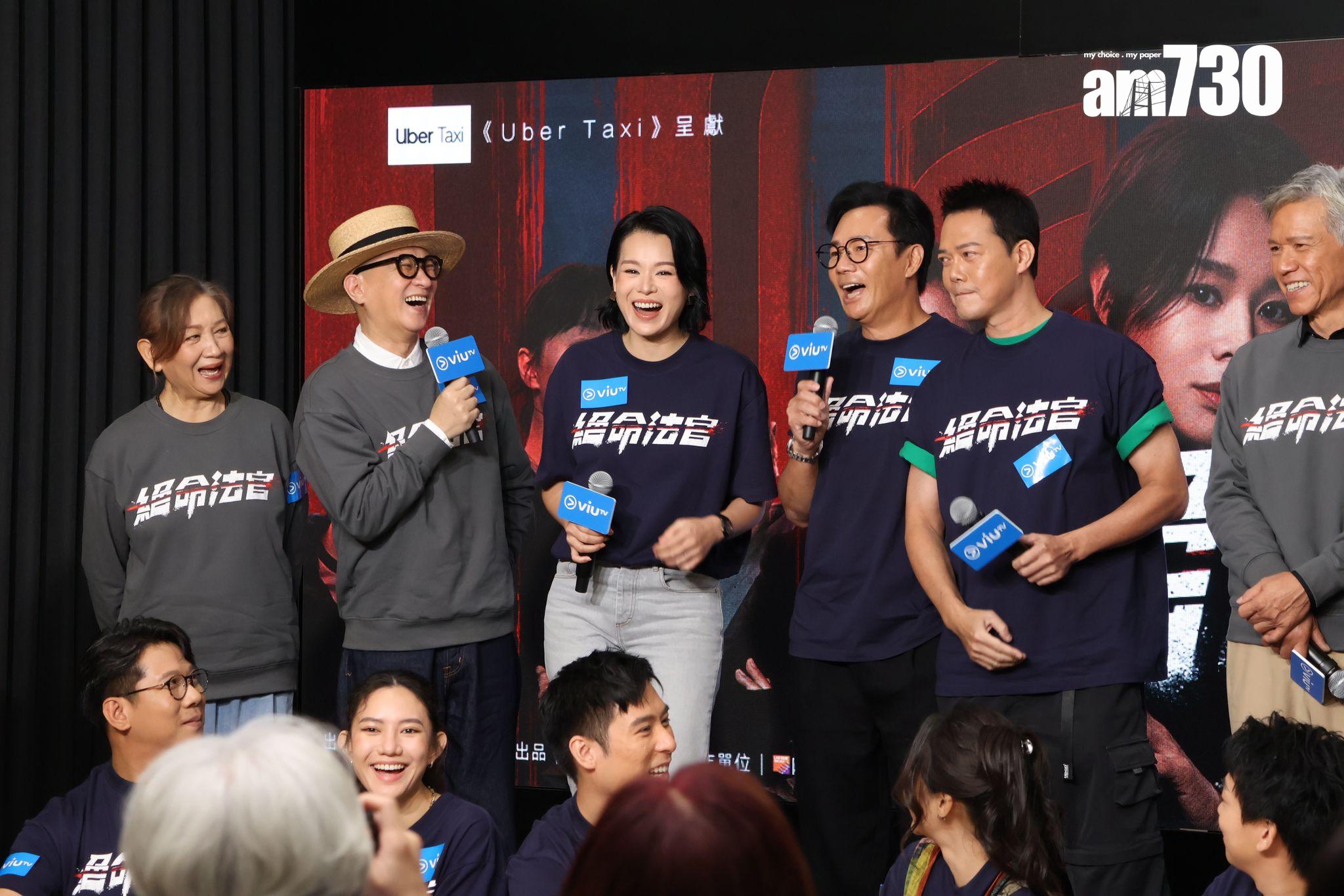 張家輝指對方是壞人,所以不請,笑爆全場。(娛樂組攝)