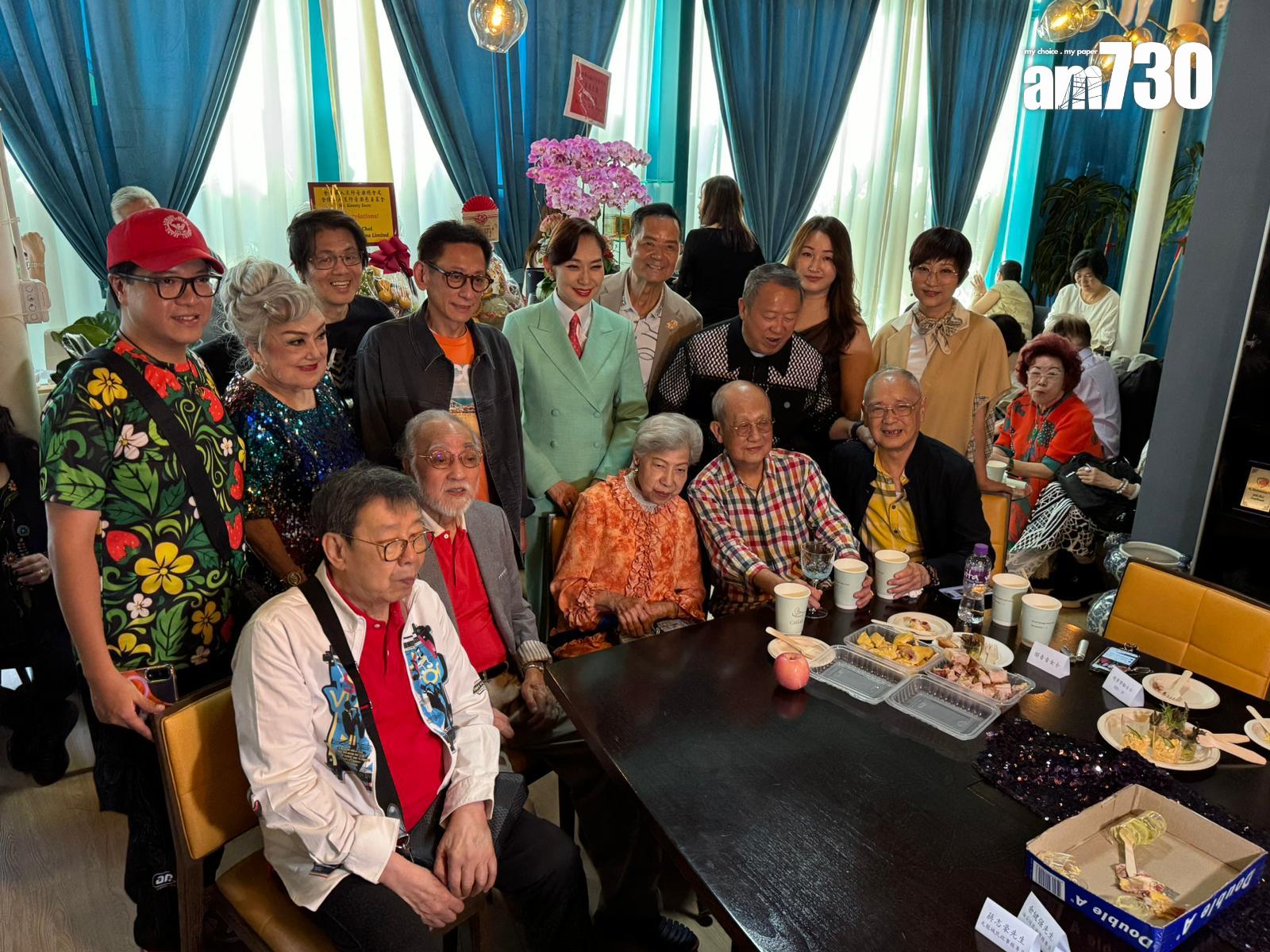 修哥、羅蘭、丁雨等出席活動。(娛樂組攝)