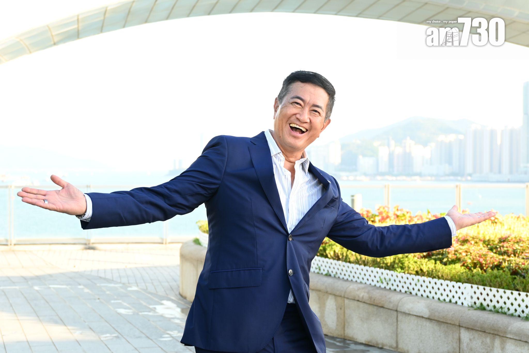 鄧梓峰很愛唱歌。(娛樂組攝)