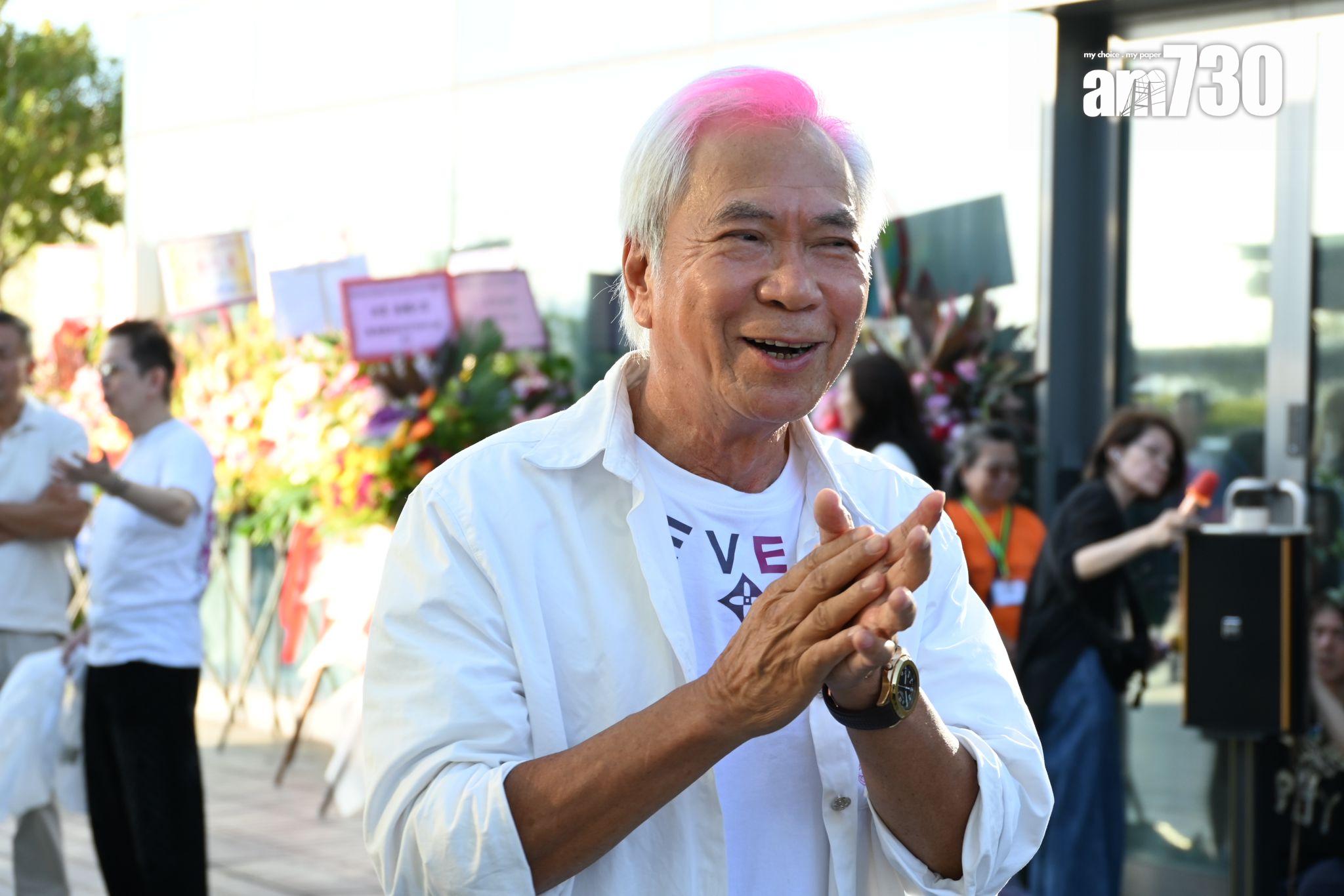 李龍基被人追問感情狀況。(娛樂組攝)