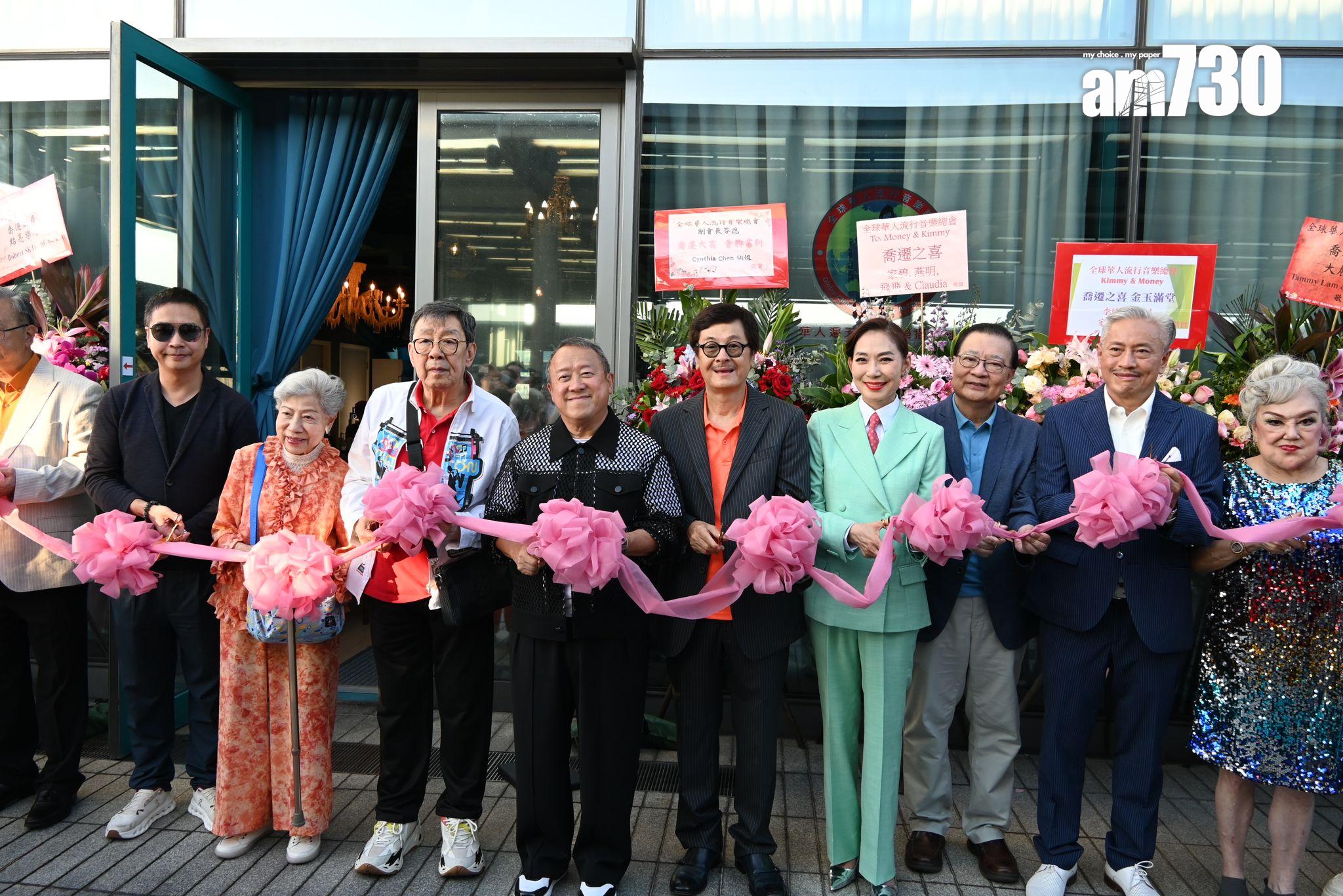 羅蘭、修哥、邵音音、曾志偉等出席活動。(娛樂組攝)