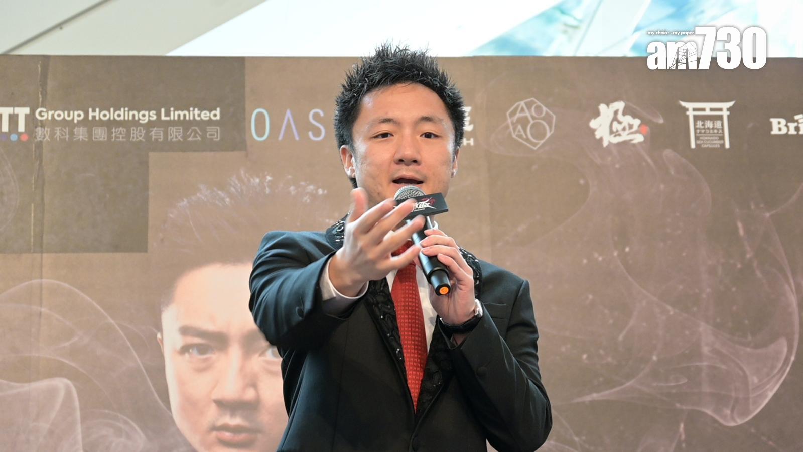 鍾培生表示四海因為護照問題,未能返港。(娛樂組攝)