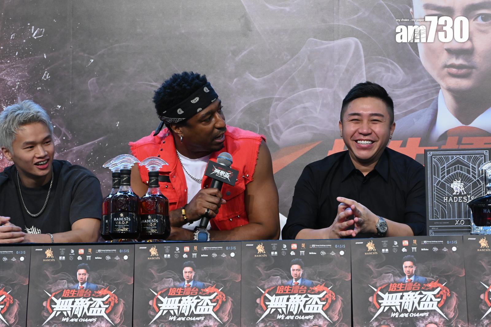 Black Joe對四海未能出席記招大感失望。(娛樂組攝)