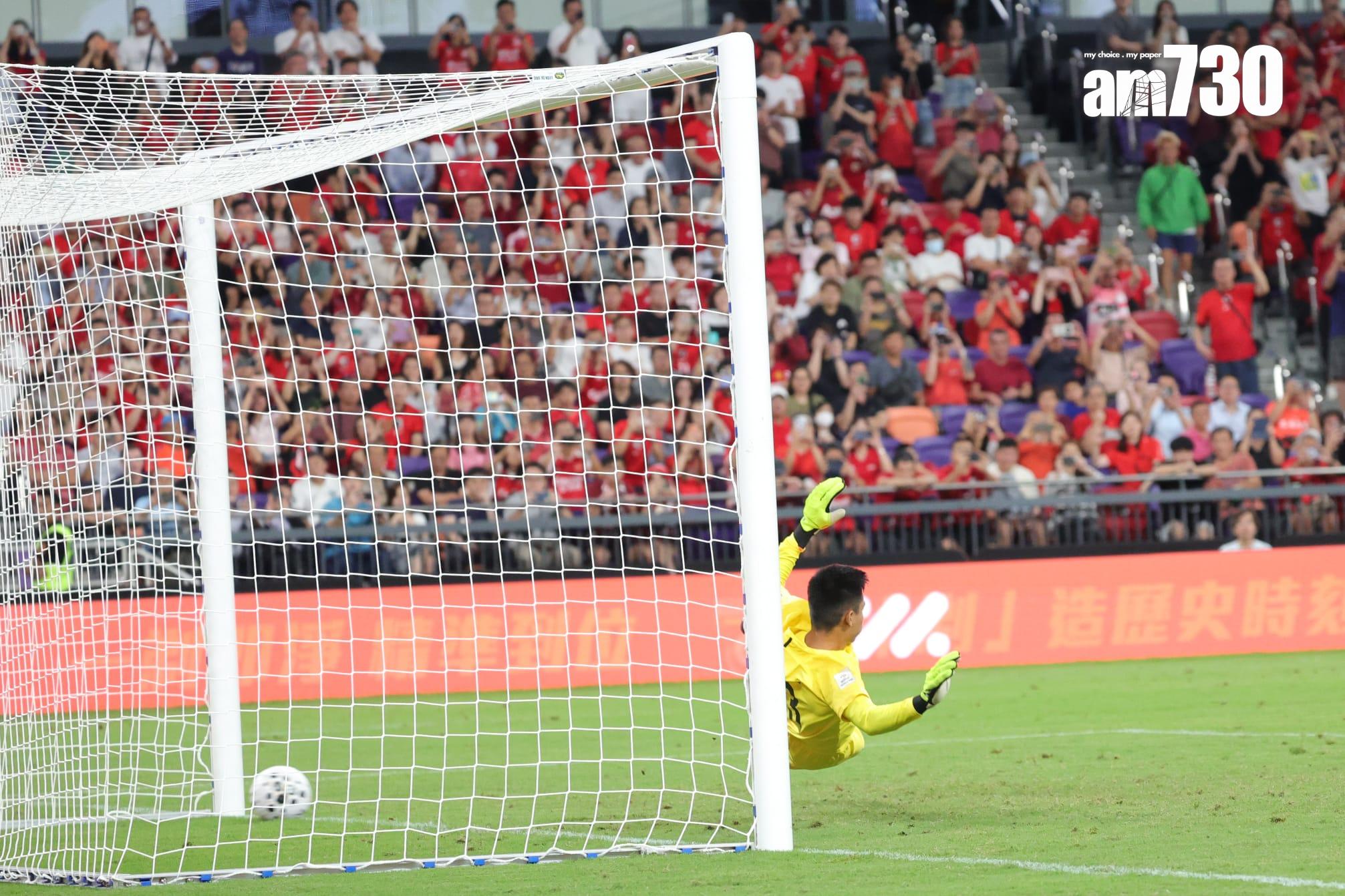 安永佳射入12碼。(吳康琦攝)