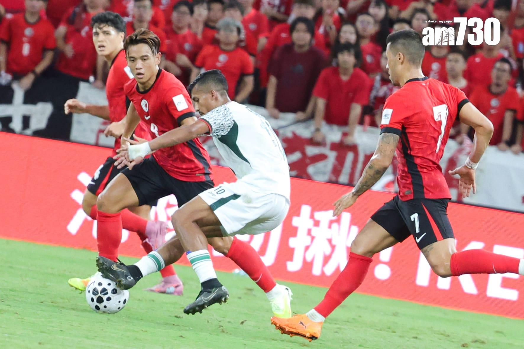 香港隊對孟加拉。(吳康琦攝)