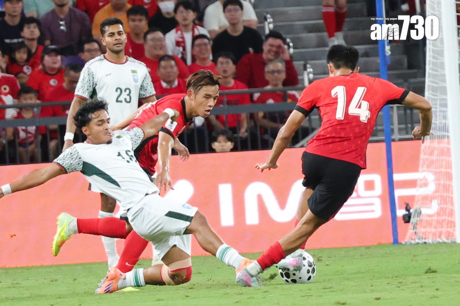 香港隊對孟加拉。(吳康琦攝)