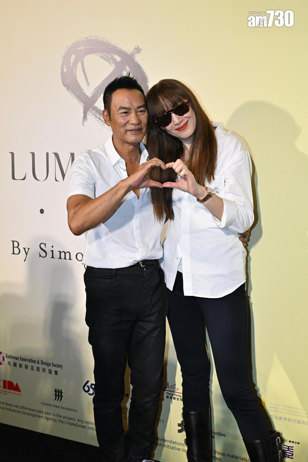 琦琦大讚老公的畫非常靚。(娛樂組攝)