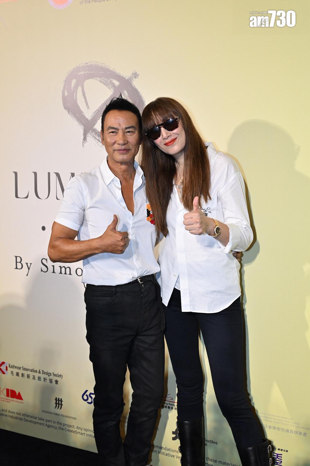 琦琦大讚老公的畫非常靚。(娛樂組攝)