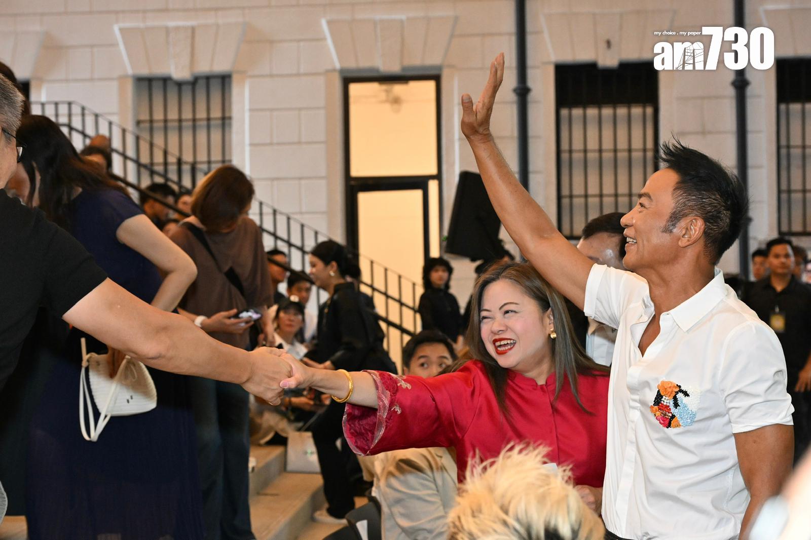 羅淑佩到場致辭主持開幕禮。(娛樂組攝)