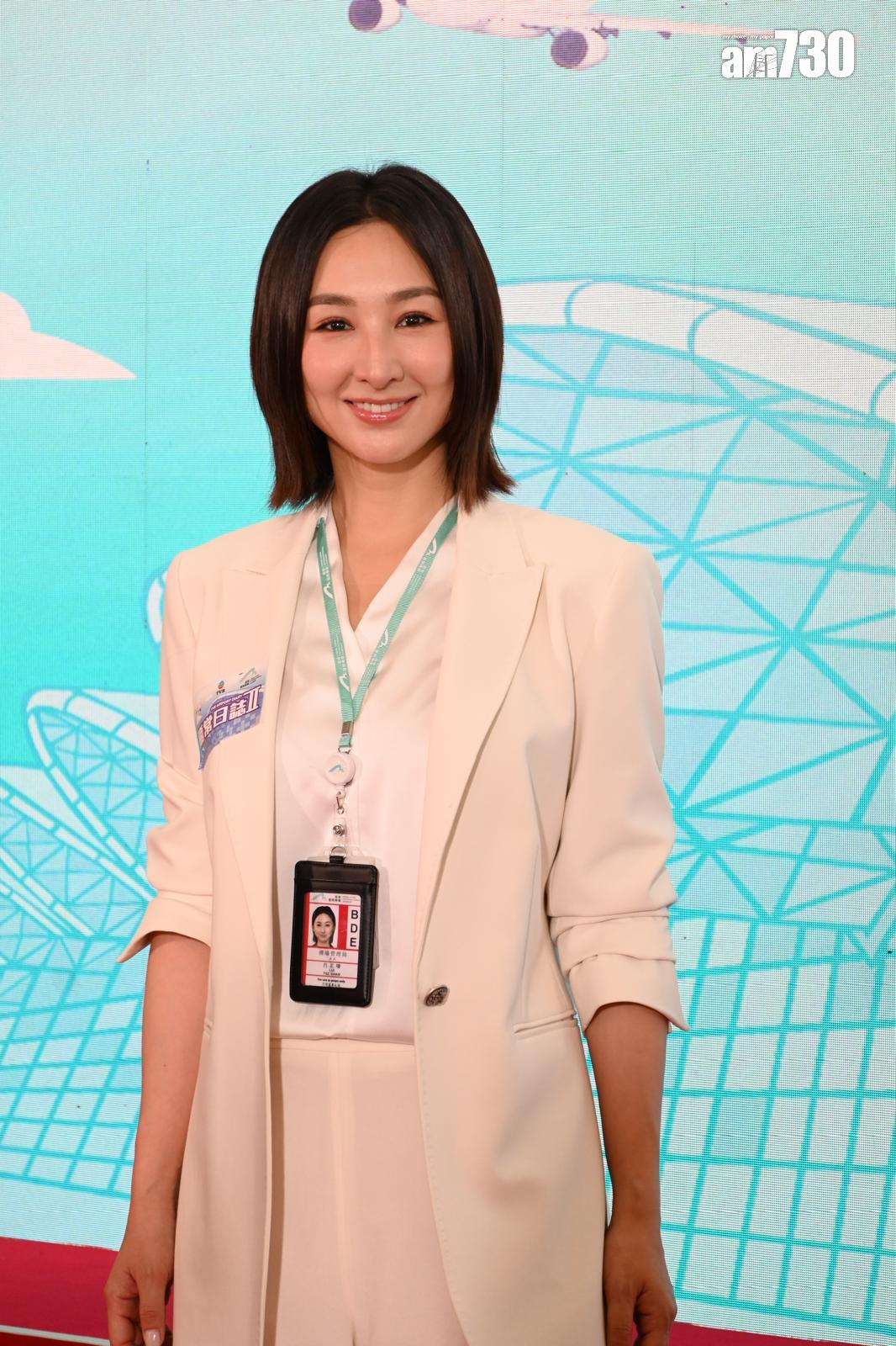 高海寧扮演鍾柔美的上司。(娛樂組攝)